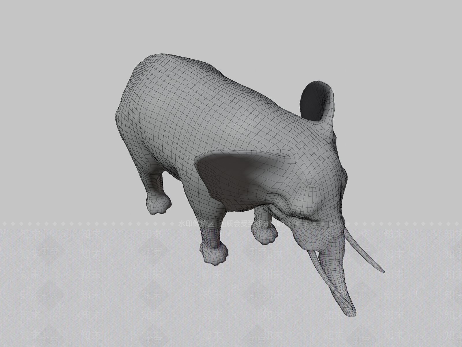 其他动物3D模型下载【ID:1197286127】