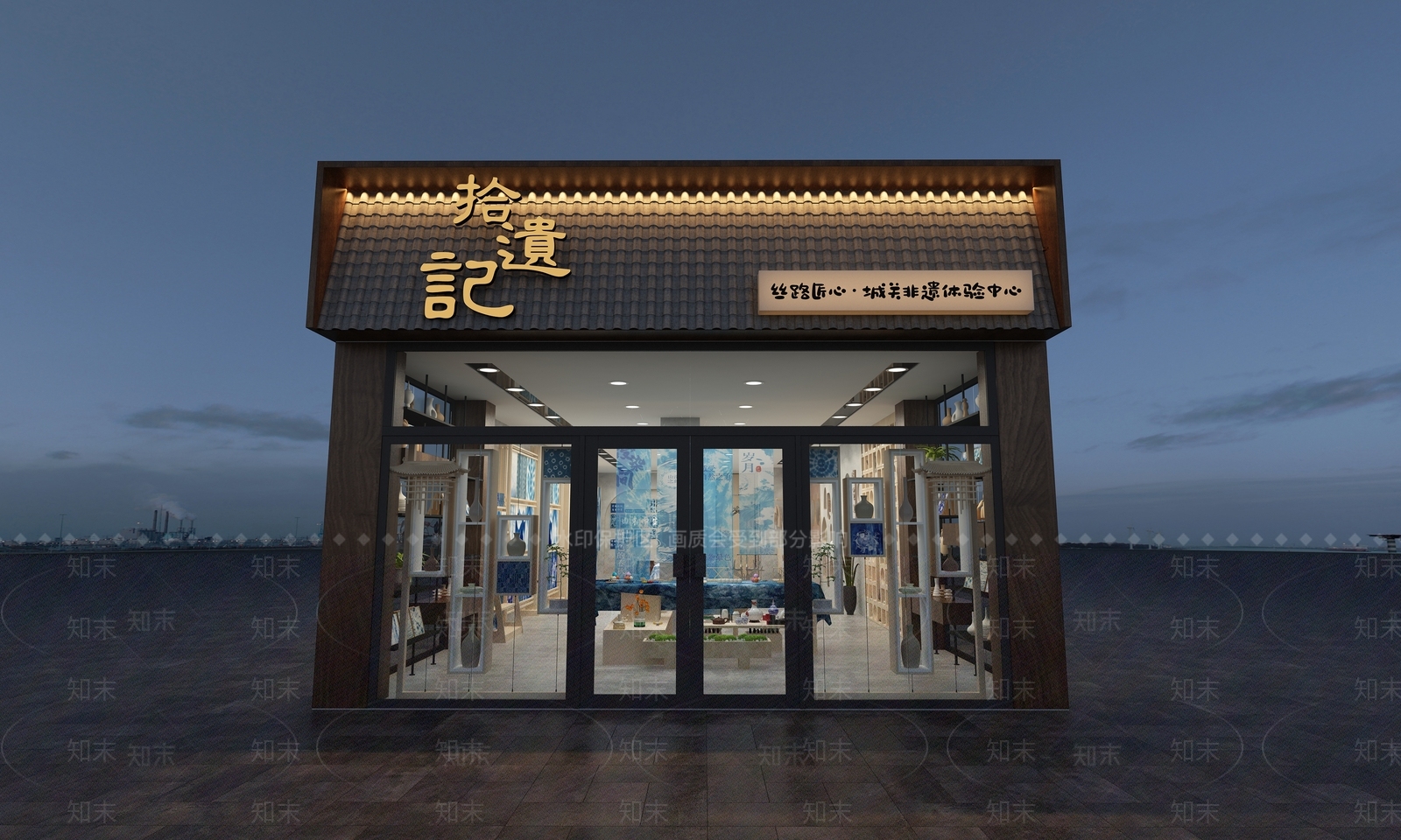 现代其他商业空间3D模型下载【ID:1197290132】