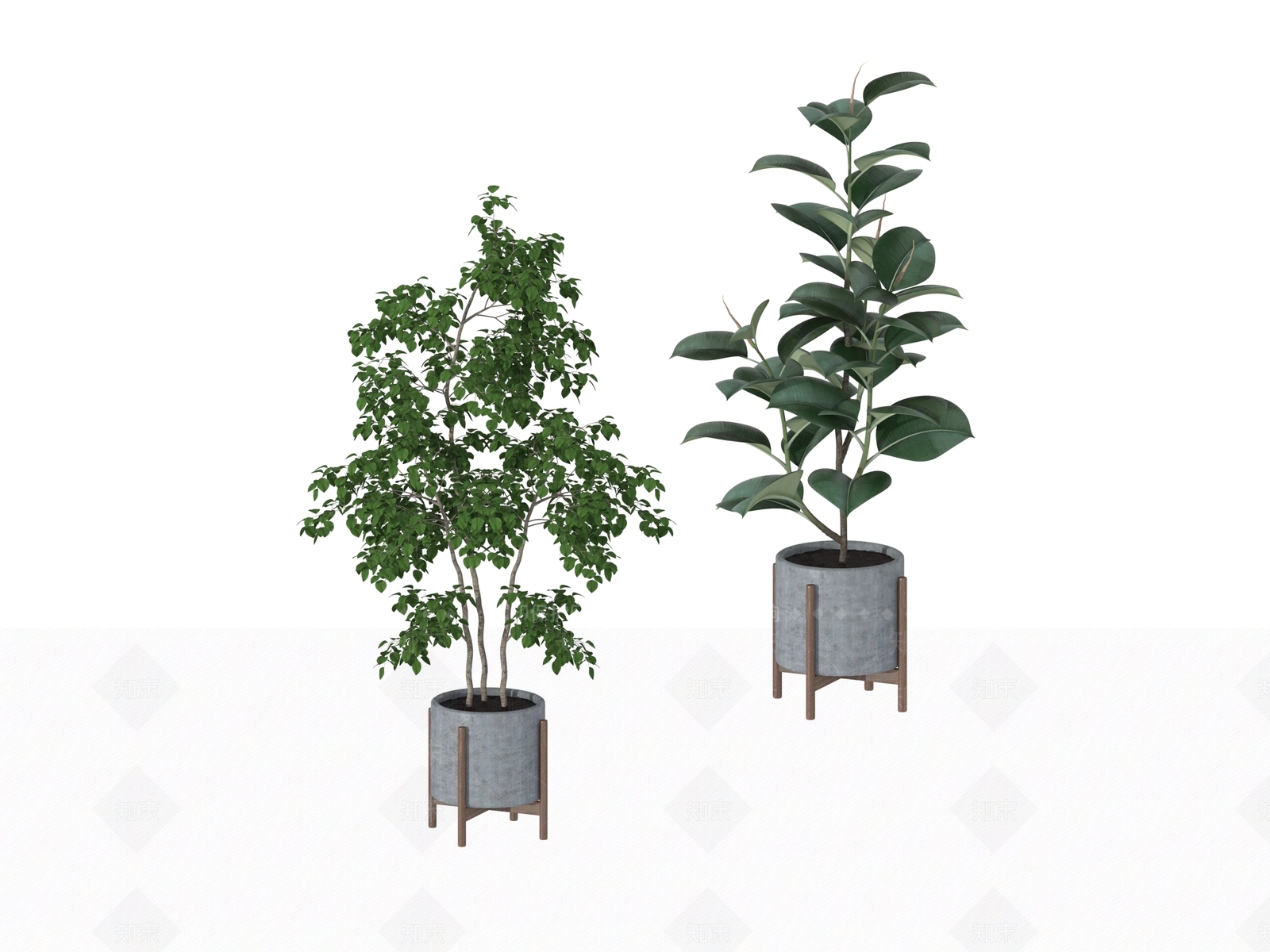 盆栽3D模型下载【ID:1197291194】