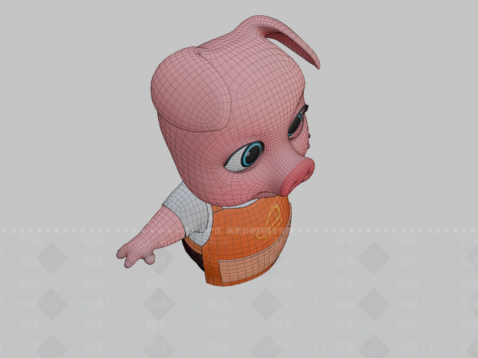 虚拟人物3D模型下载【ID:1197291254】
