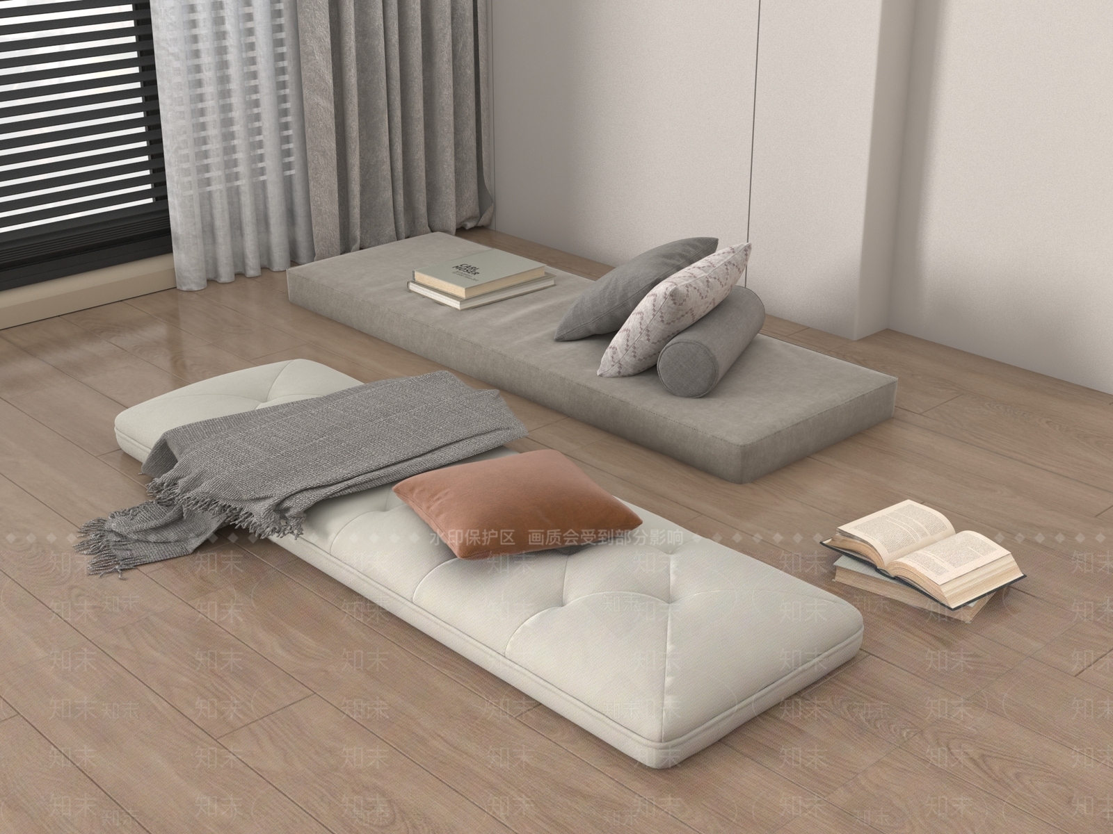 坐垫SU模型下载【ID:1197292696】