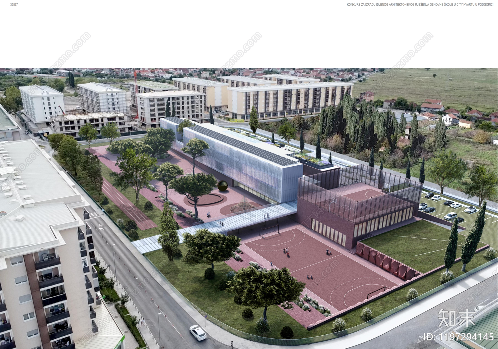 现代中小学建筑下载【ID:1197294145】