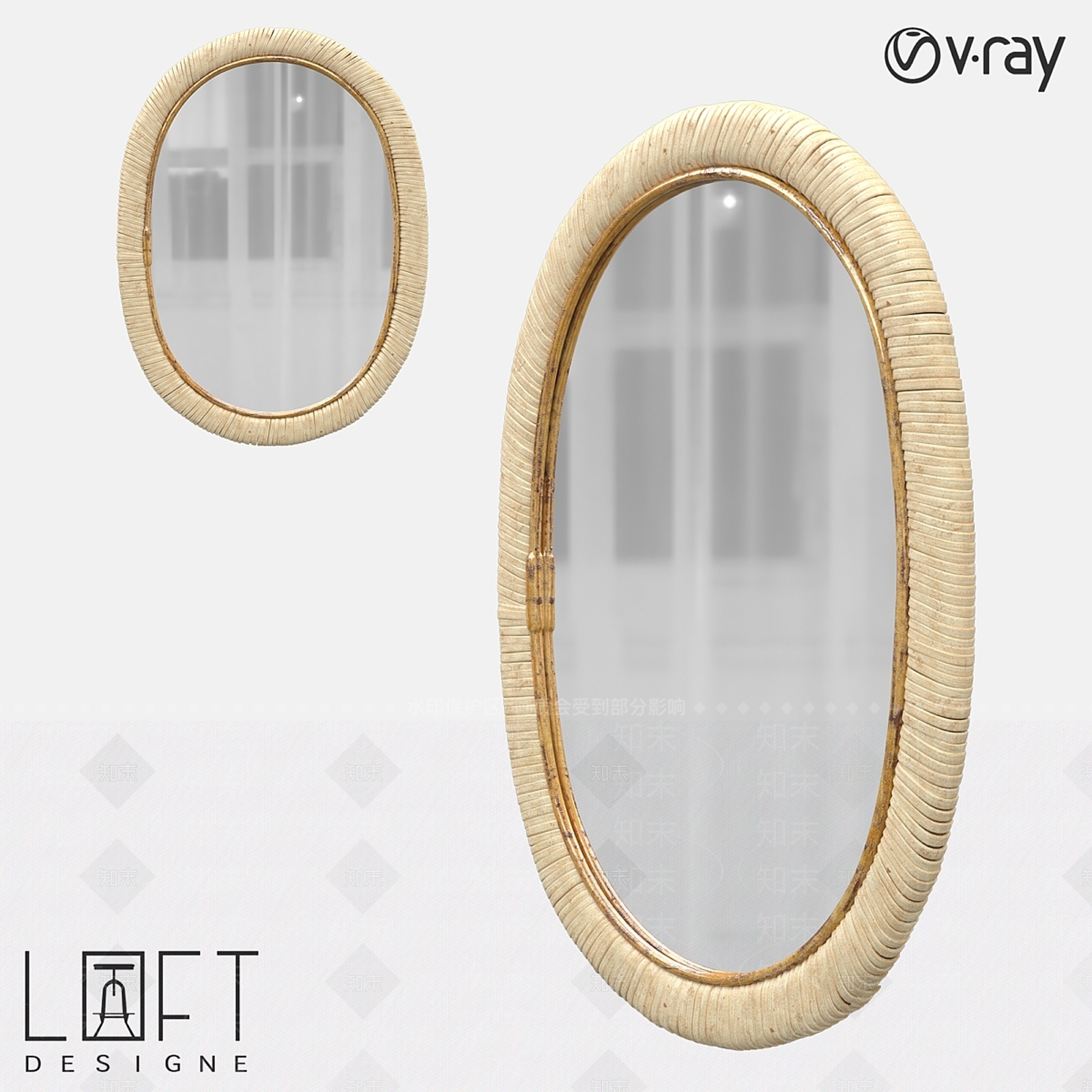镜子3D模型下载【ID:1197299285】
