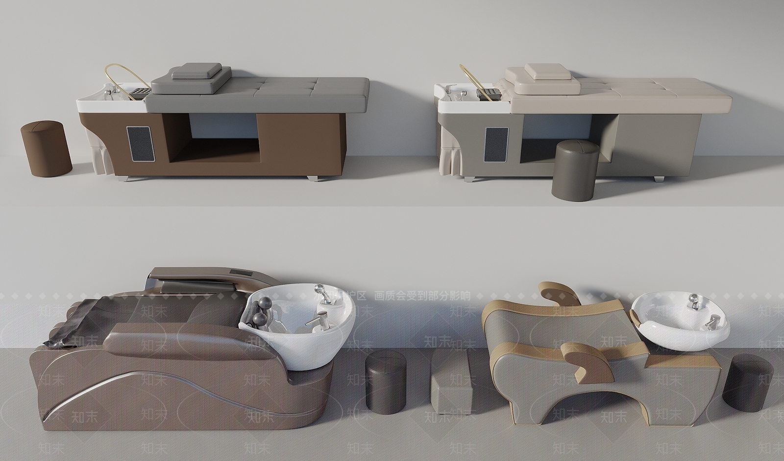 现代其他床3D模型下载【ID:1197304565】