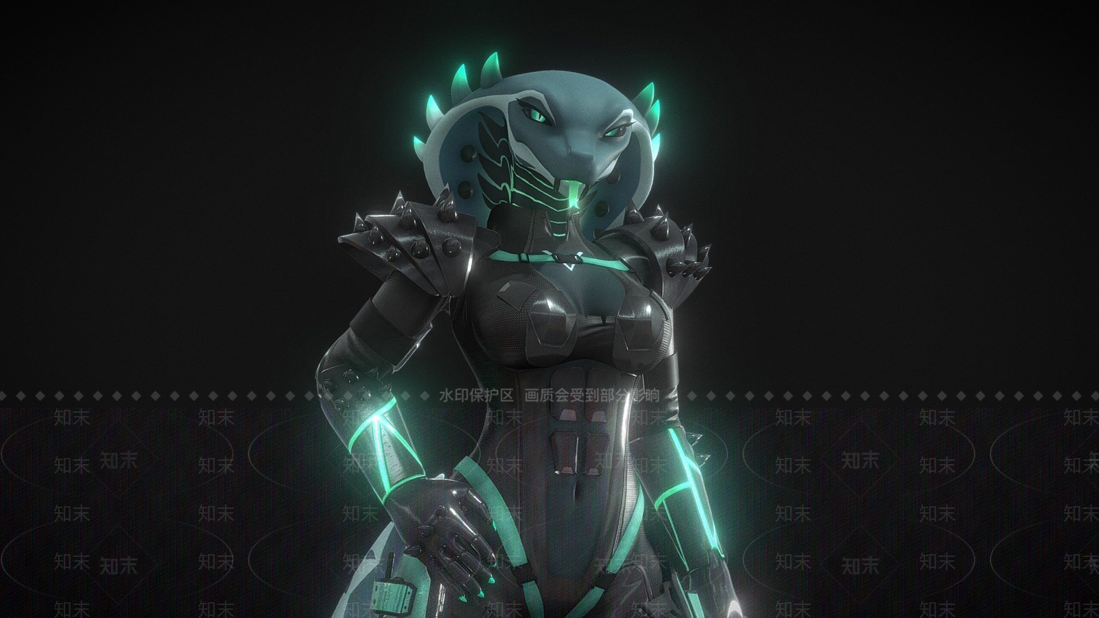 虚拟人物3D模型下载【ID:1197305079】