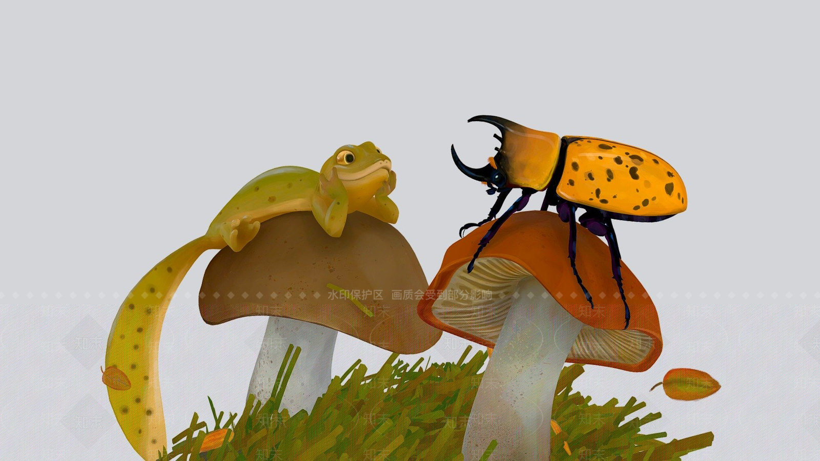 其他动物3D模型下载【ID:1197317821】