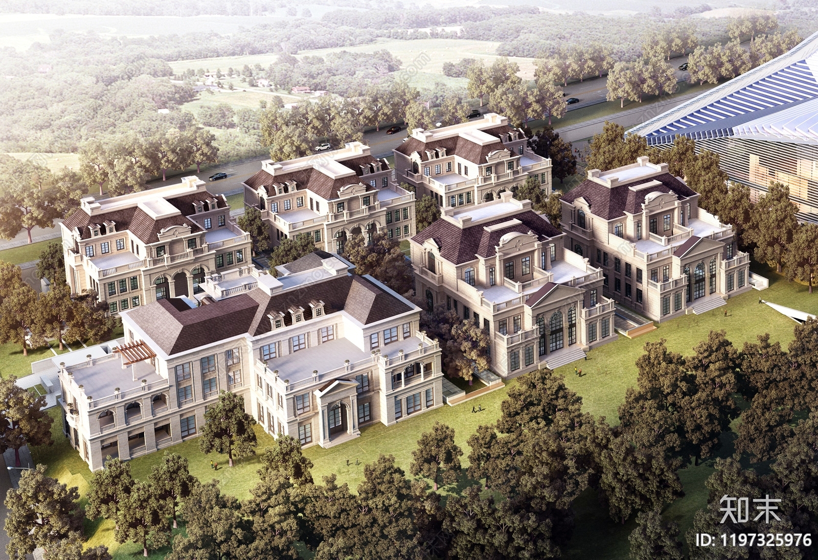 现代办公楼建筑施工图下载【ID:1197325976】