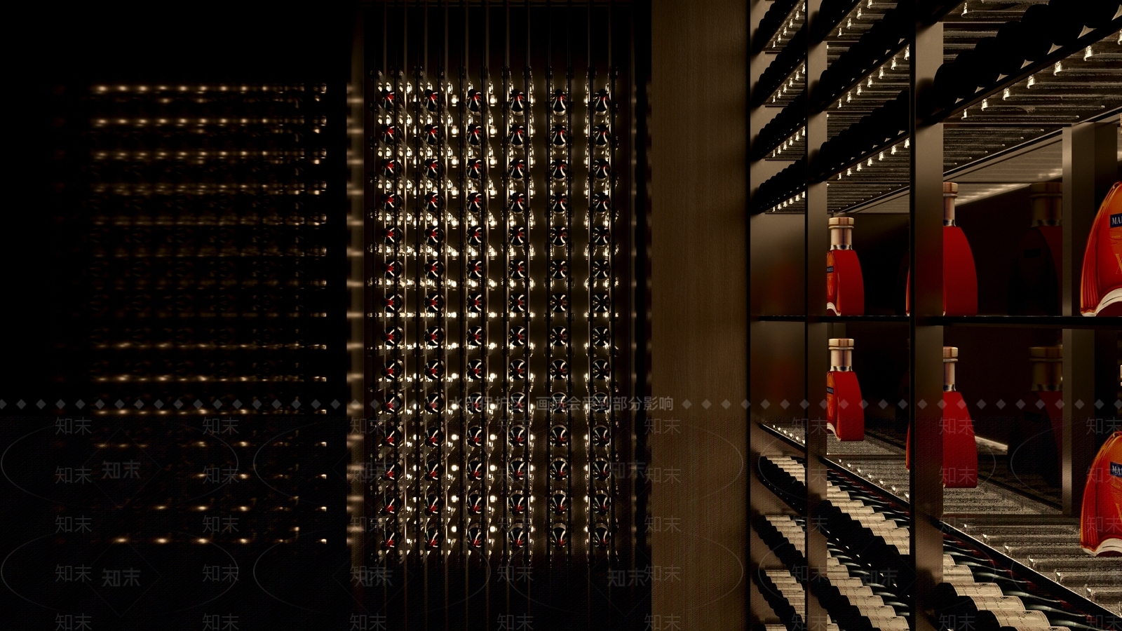 现代酒窖SU模型下载【ID:1197329022】