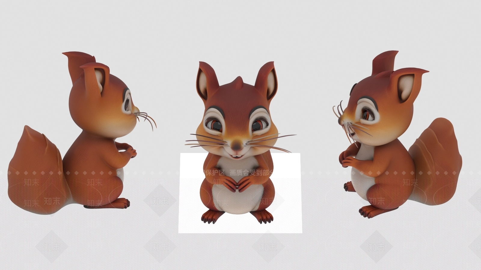爬行类动物3D模型下载【ID:1197335346】