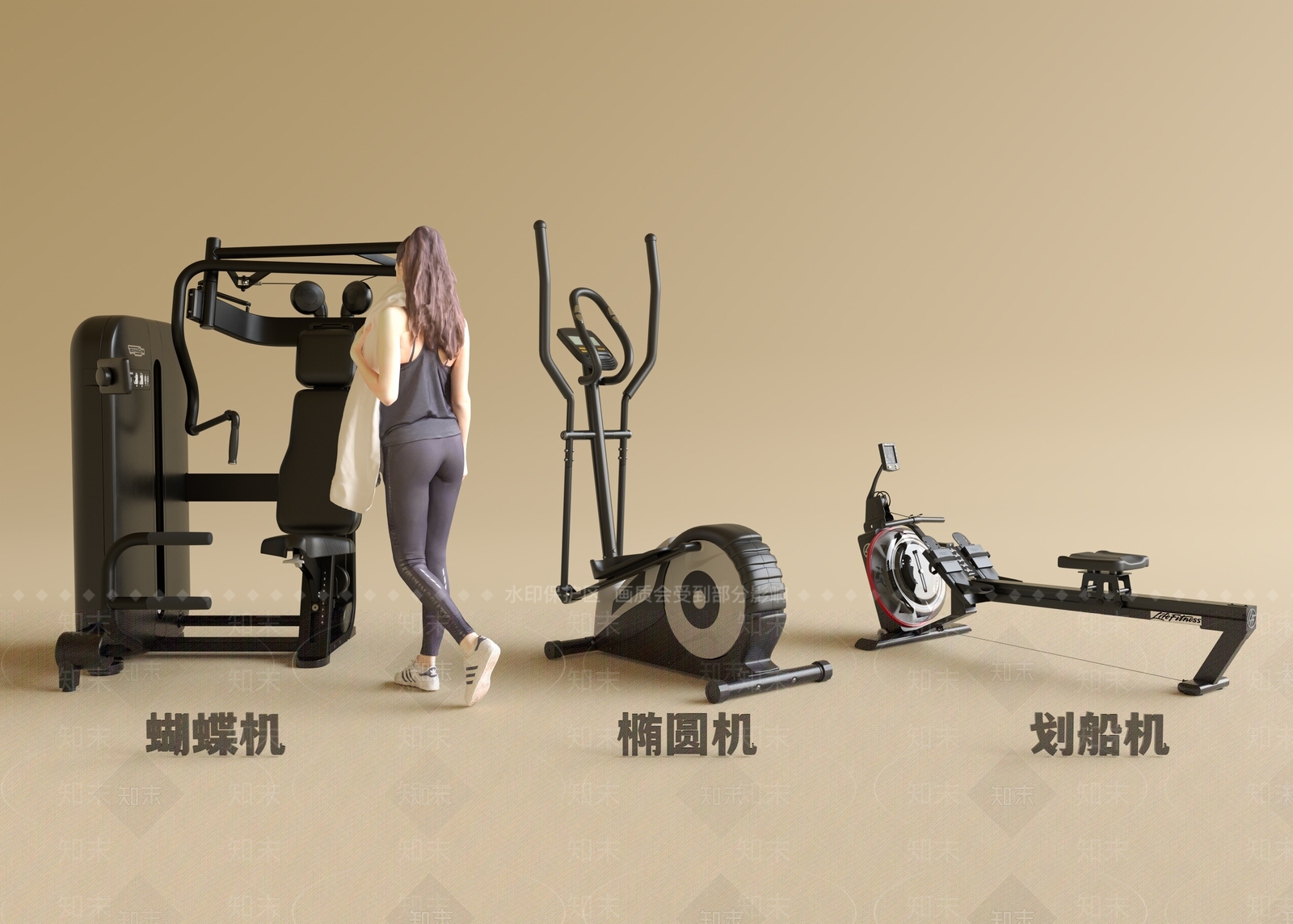 运动器材3D模型下载【ID:1197343097】