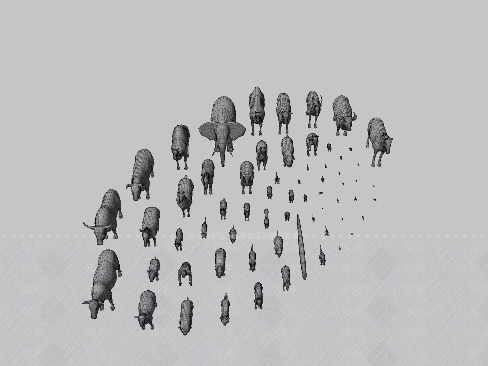 其他动物3D模型下载【ID:1197348929】