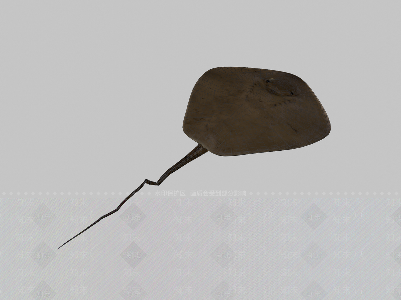 水生类动物3D模型下载【ID:1197352531】