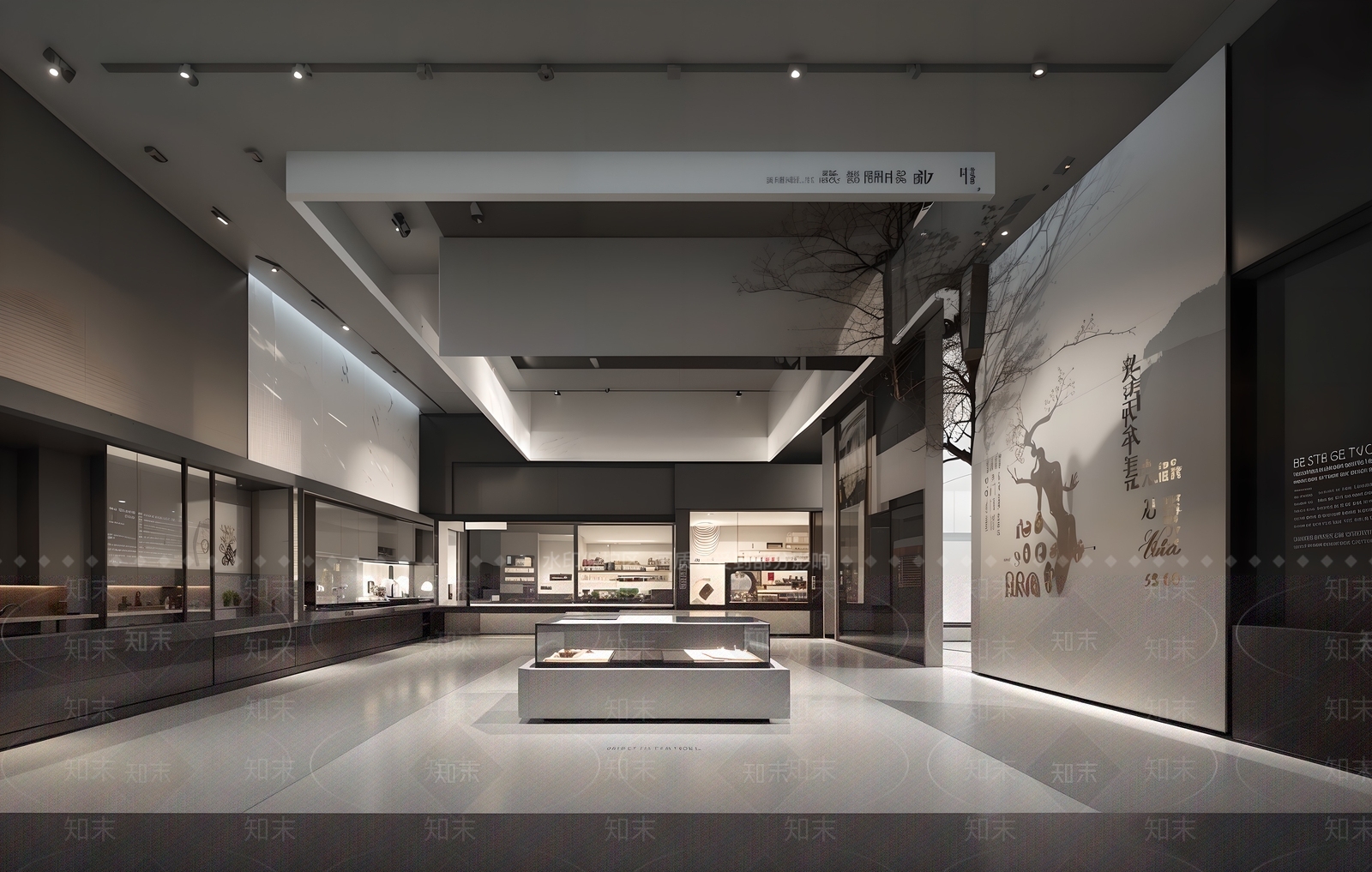 现代博物馆SU模型下载【ID:1197353112】