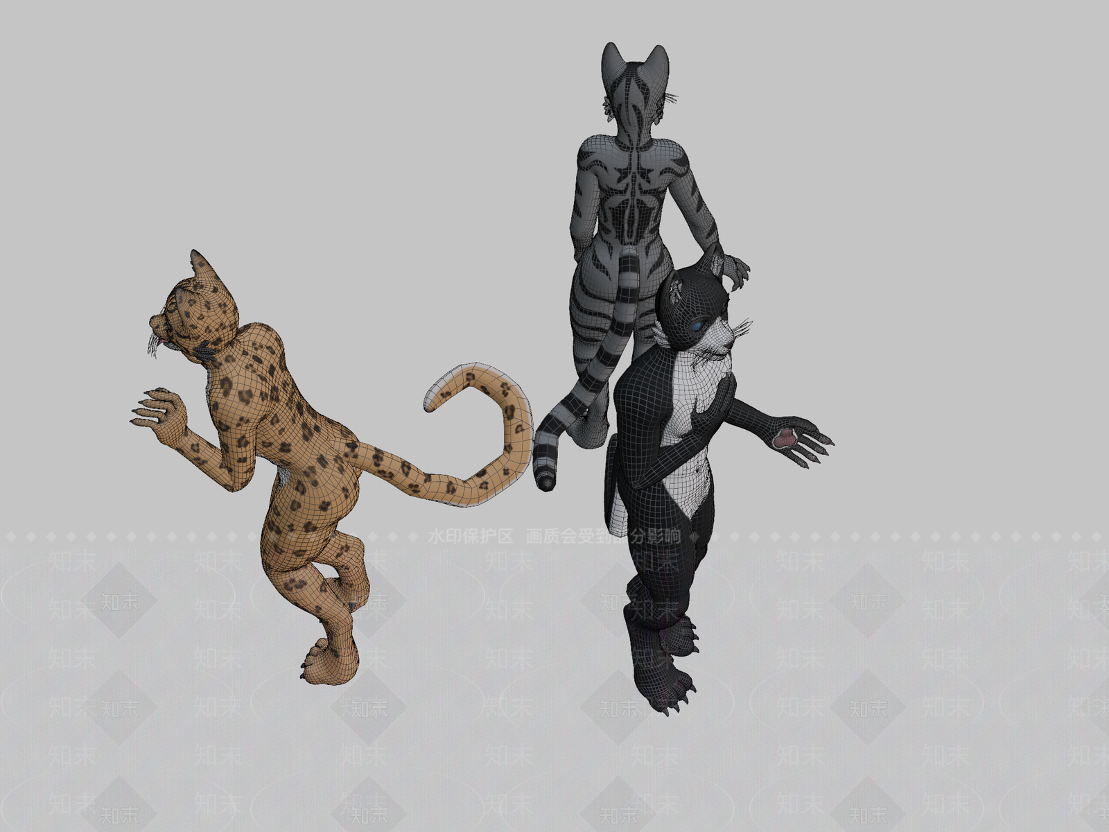 虚拟人物3D模型下载【ID:1197358009】