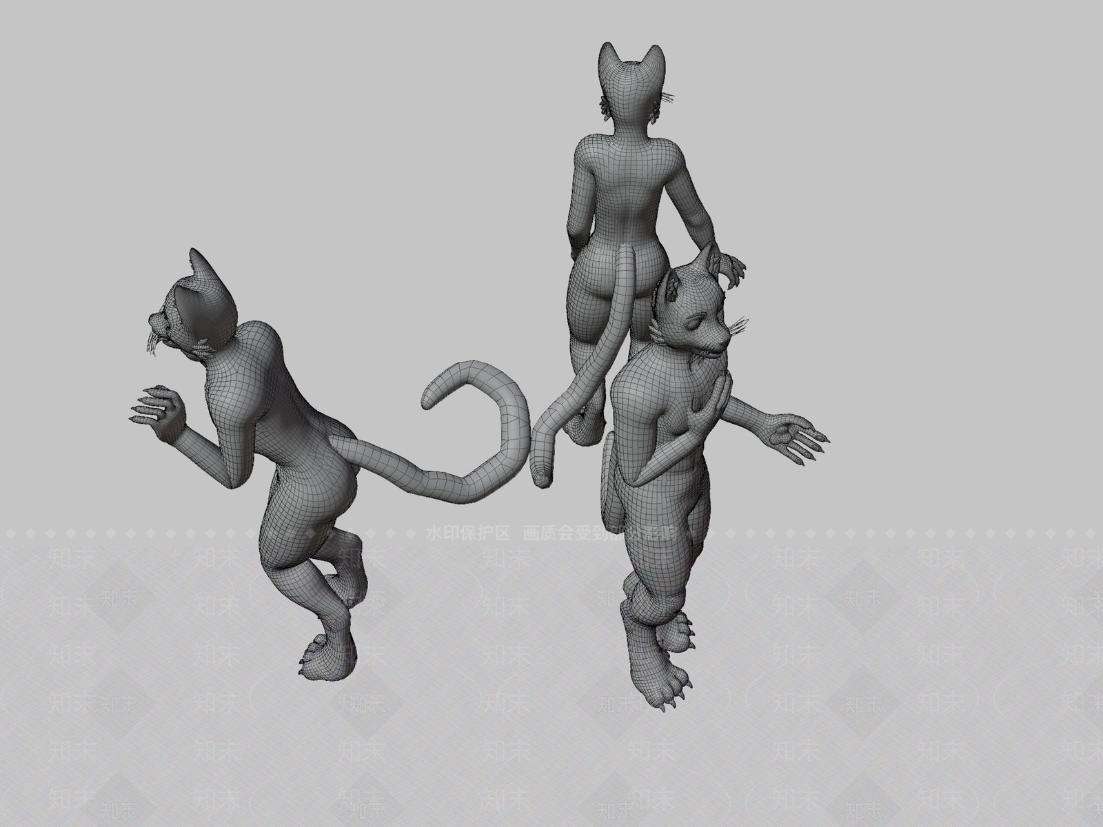 虚拟人物3D模型下载【ID:1197358009】