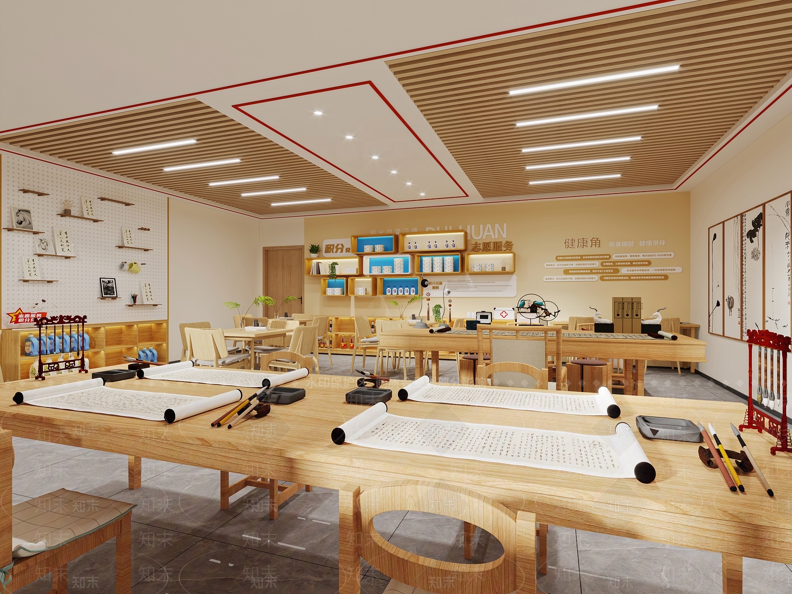 现代其他办公空间3D模型下载【ID:1197359948】_知末3d模型网