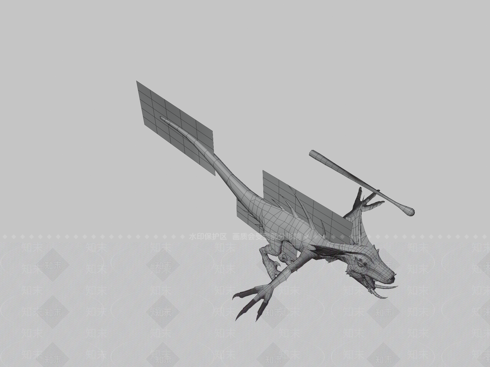 其他动物3D模型下载【ID:1197362940】