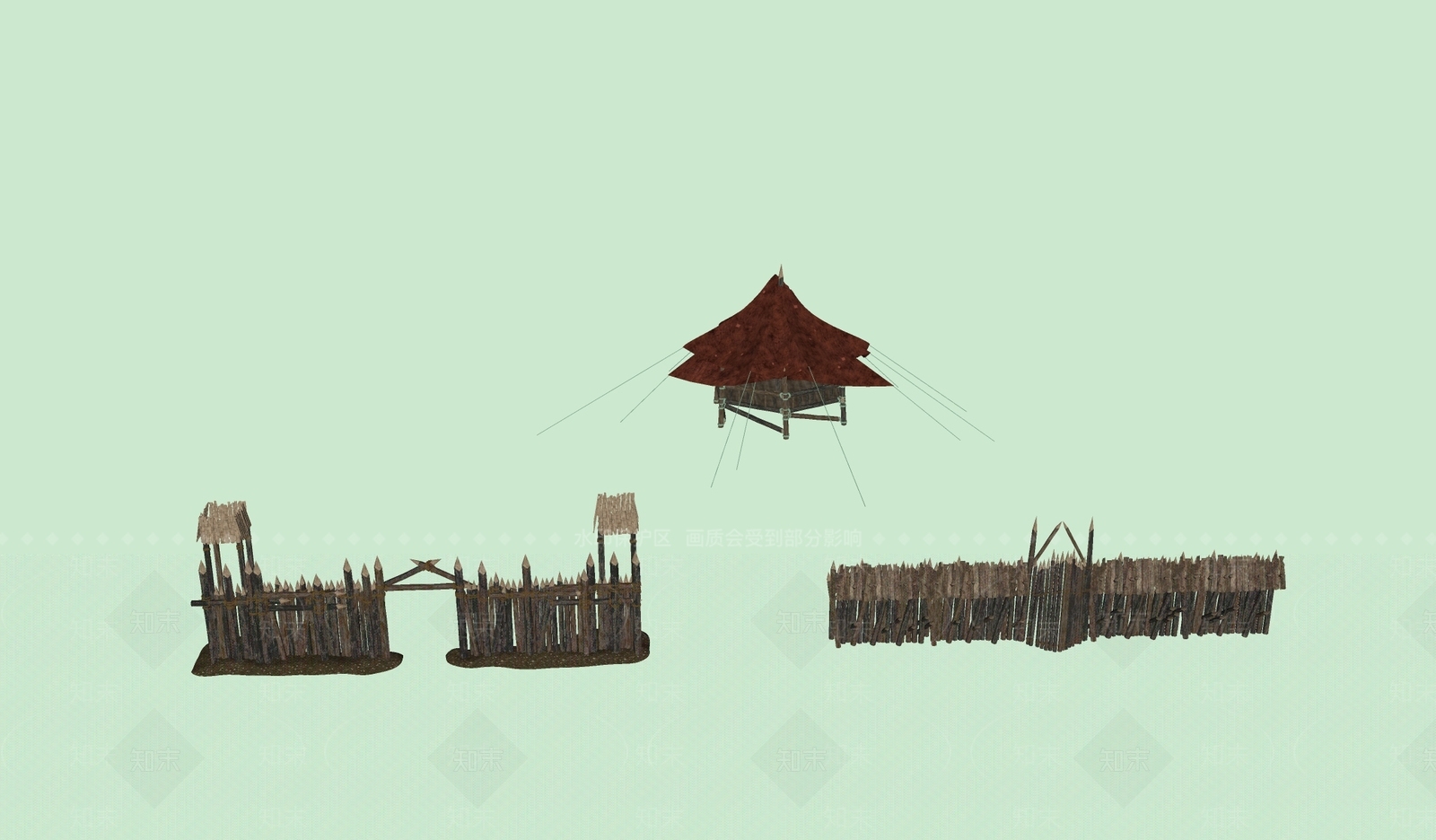 现代风格建筑SU模型下载【ID:1197367216】
