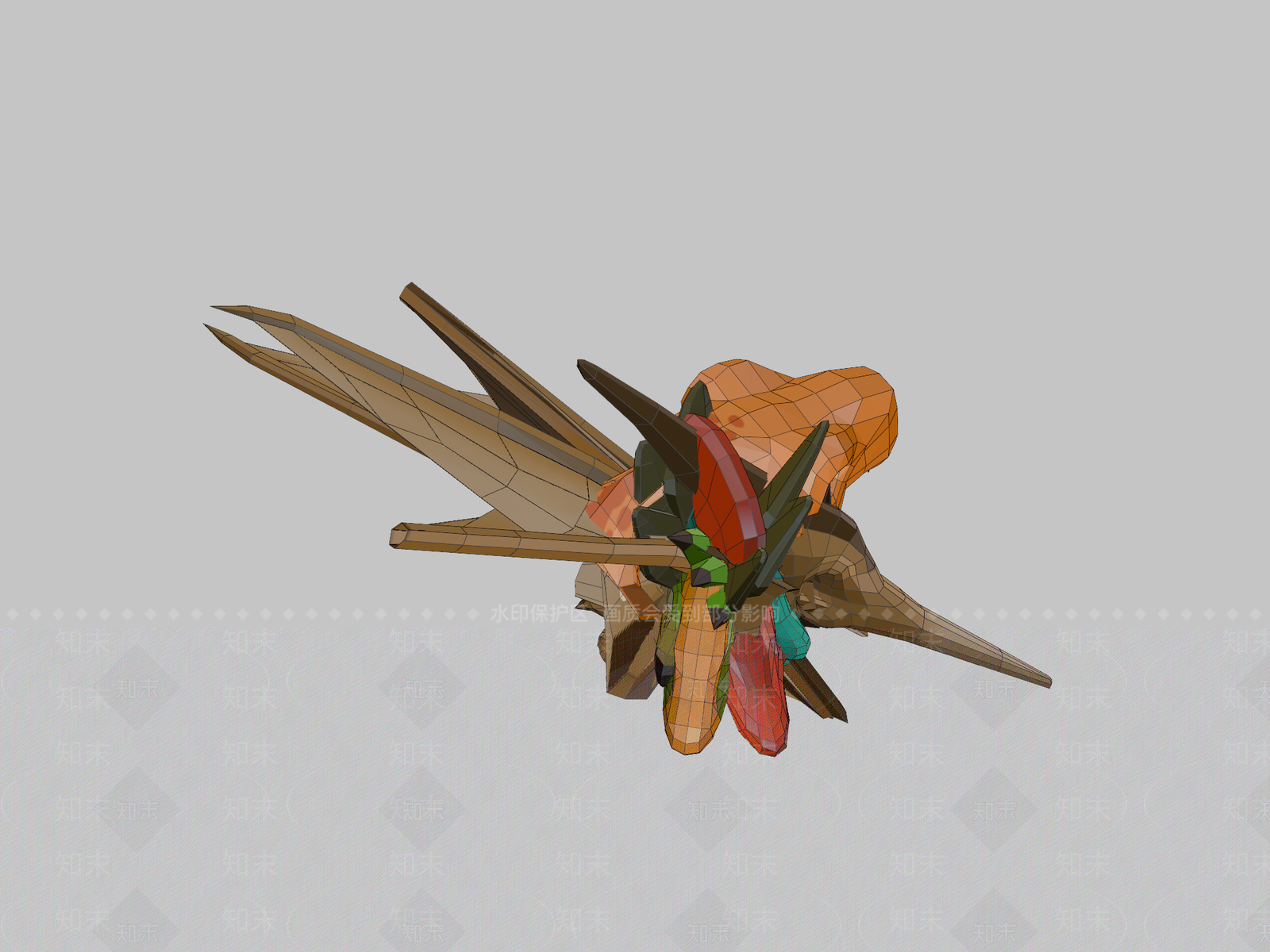 其他动物3D模型下载【ID:1197368481】