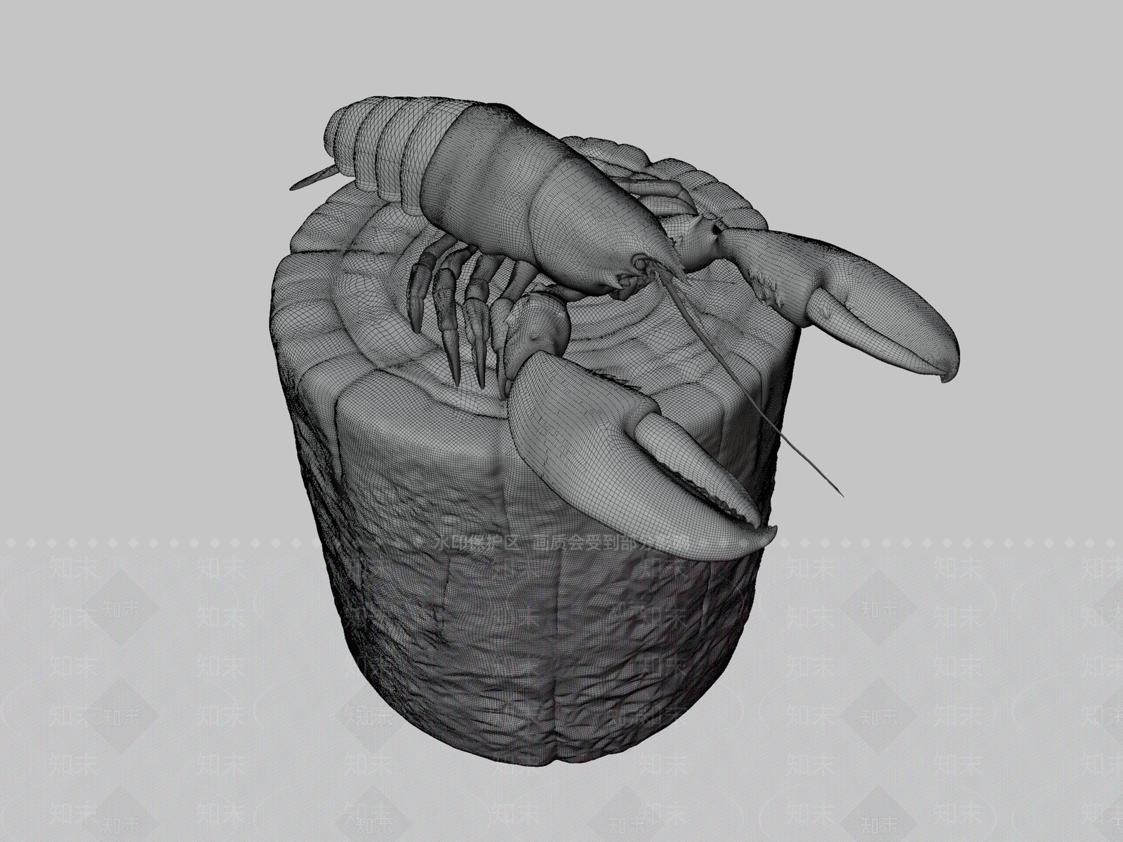 酒水食物3D模型下载【ID:1197373620】