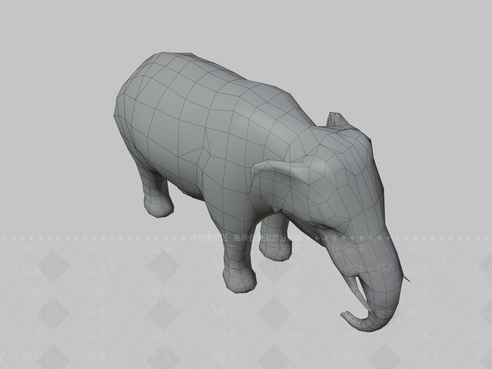 其他动物3D模型下载【ID:1197378010】