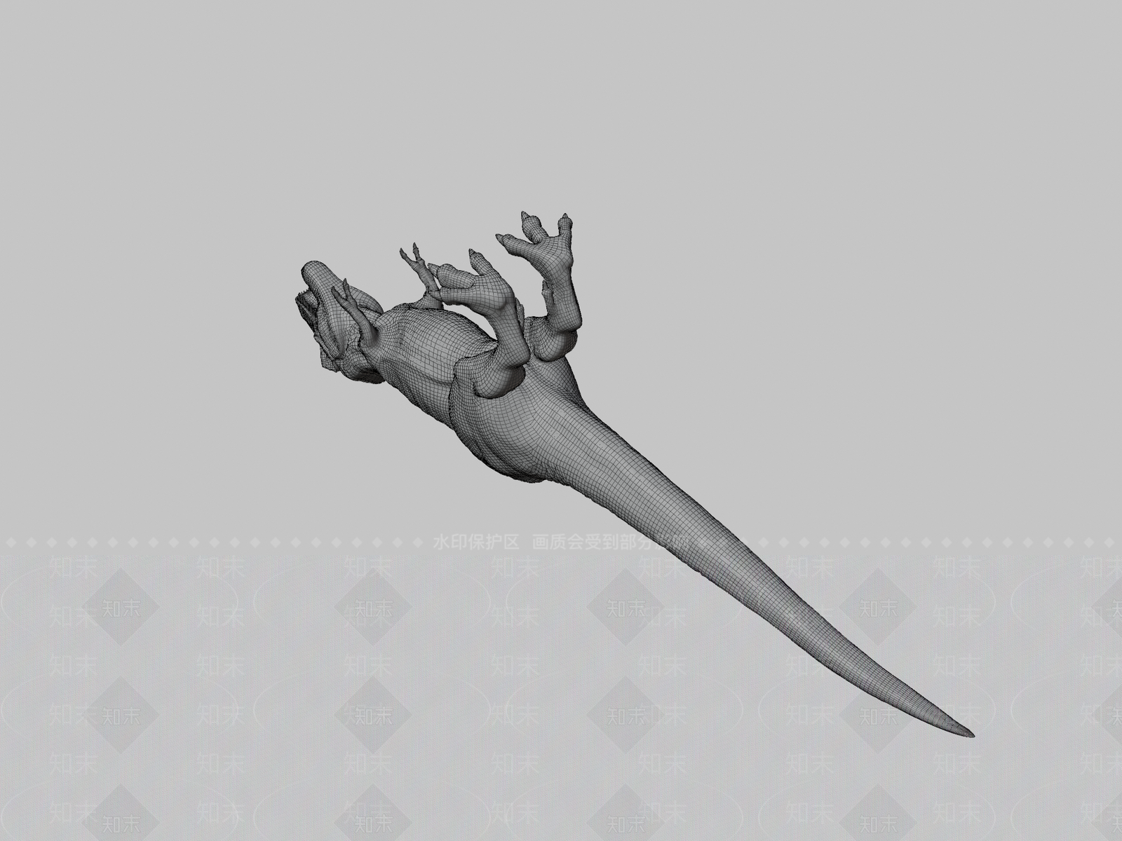 其他动物3D模型下载【ID:1197378990】