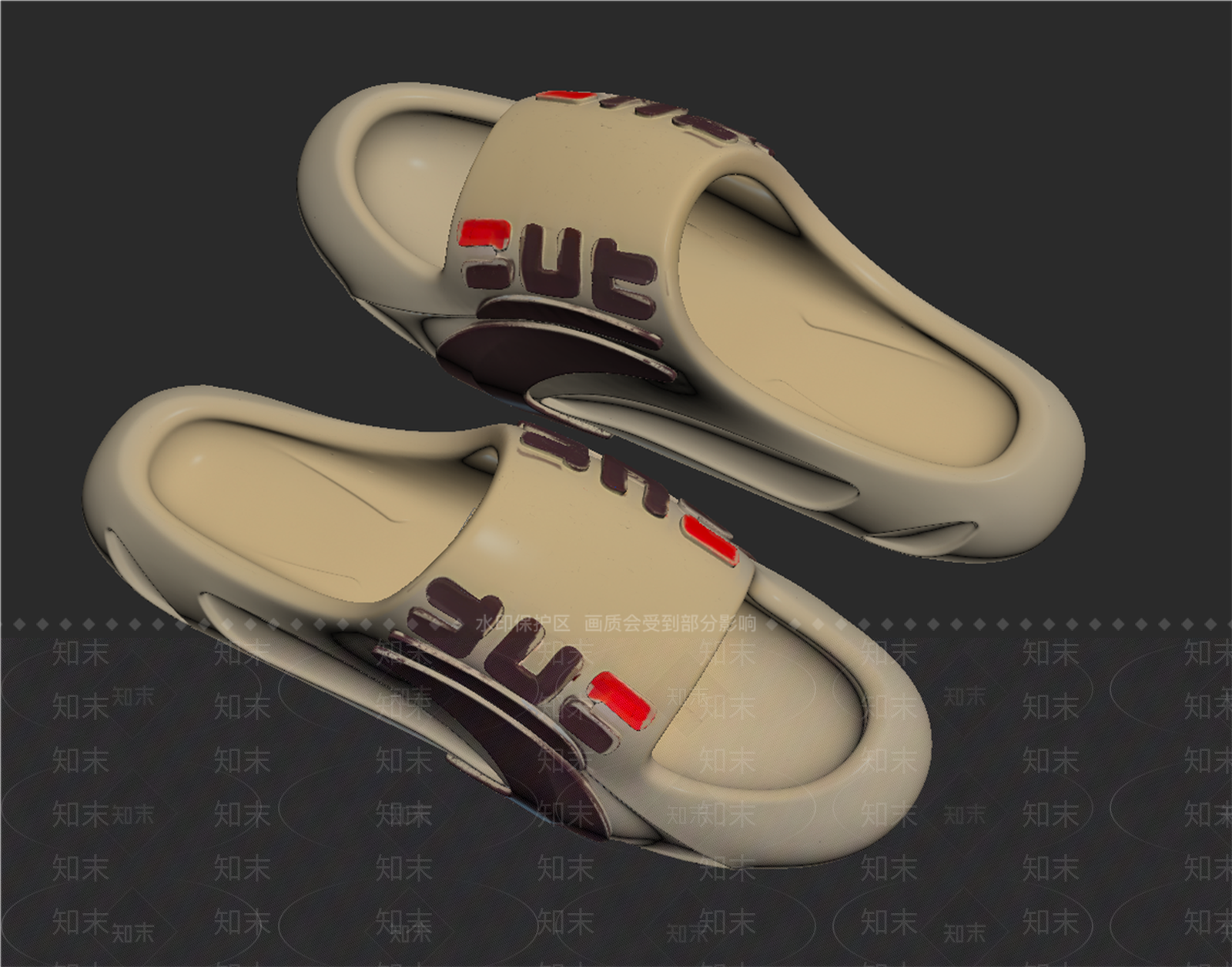 鞋子SU模型下载【ID:1197384451】