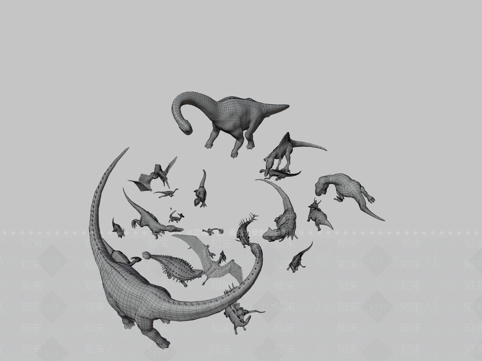 虚拟人物3D模型下载【ID:1197387070】