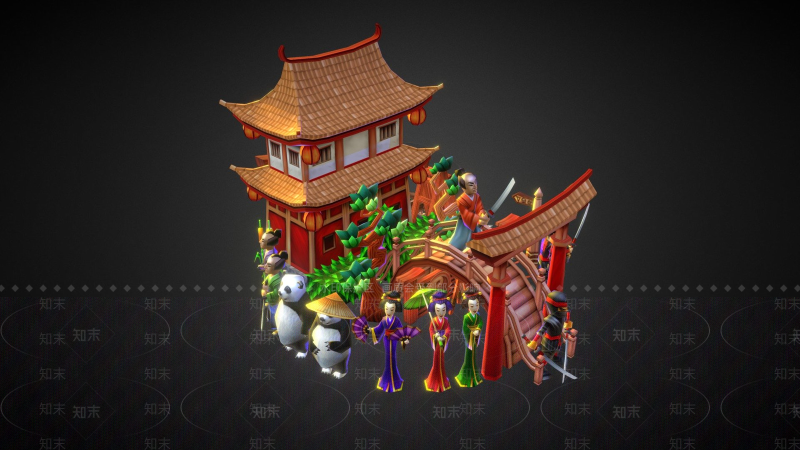 虚拟人物3D模型下载【ID:1197388033】