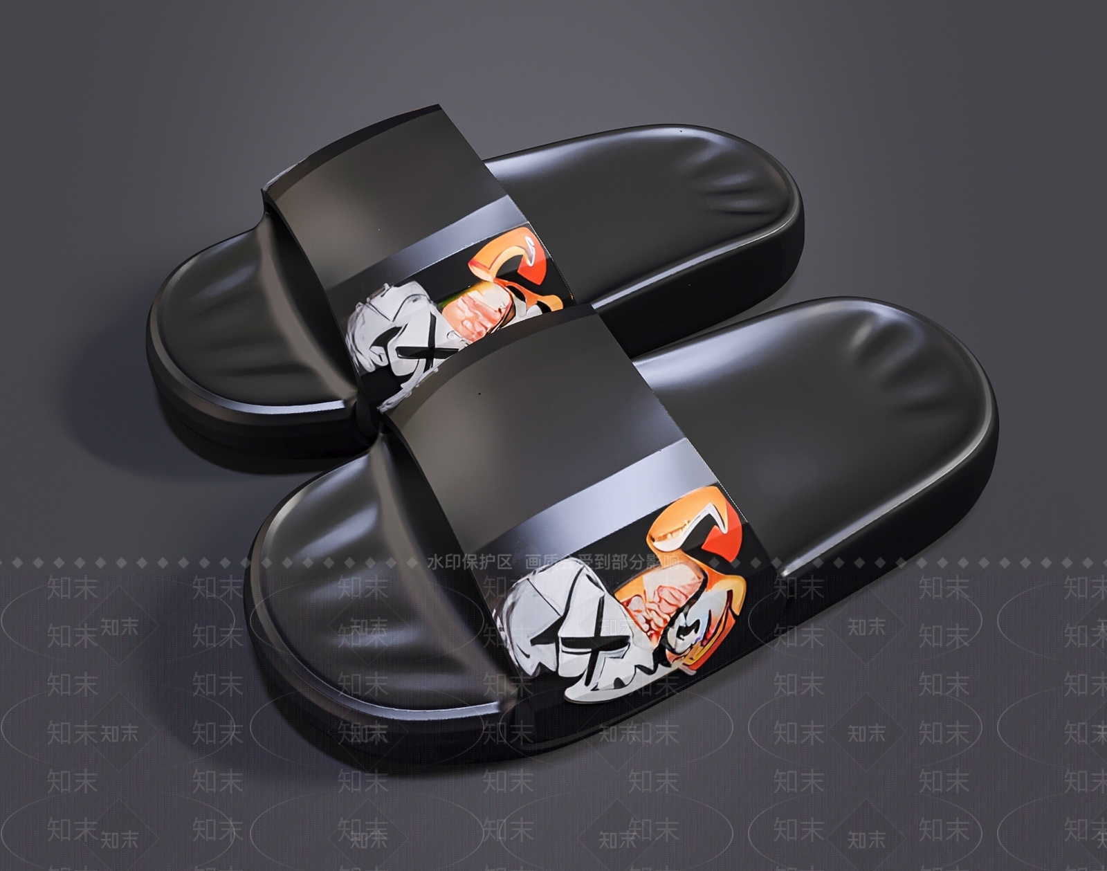 鞋子SU模型下载【ID:1197392825】