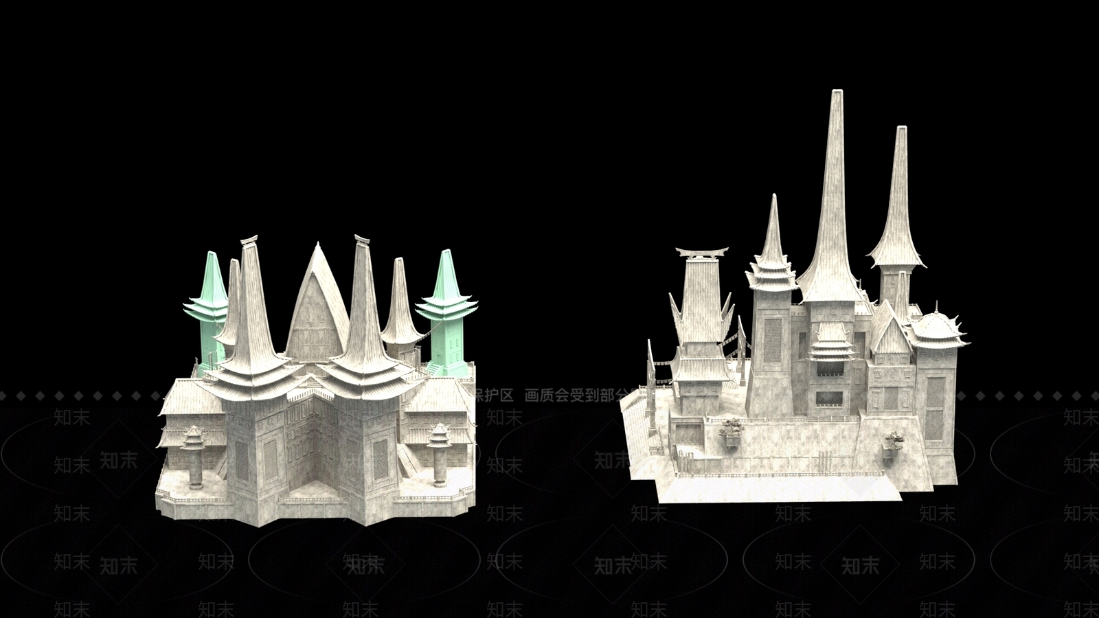 古建3D模型下载【ID:1197397402】