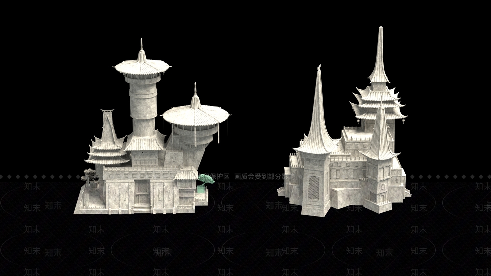 古建3D模型下载【ID:1197397403】