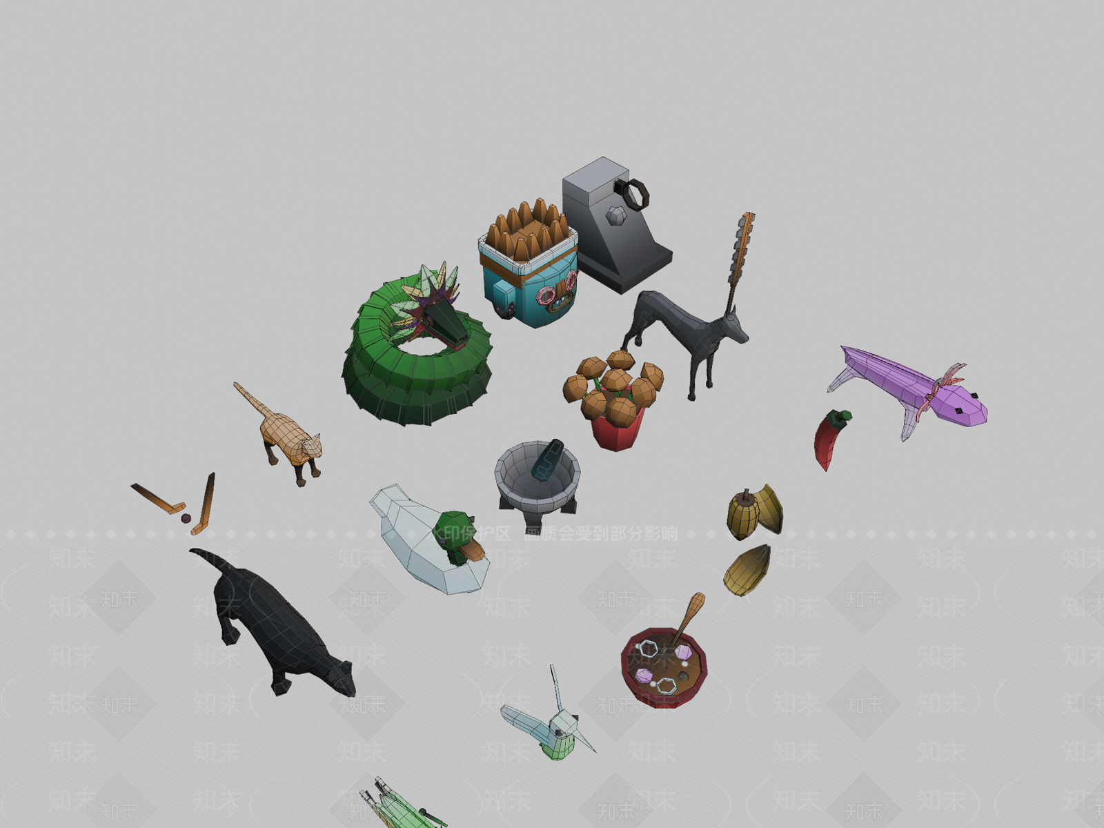 虚拟人物3D模型下载【ID:1197400672】