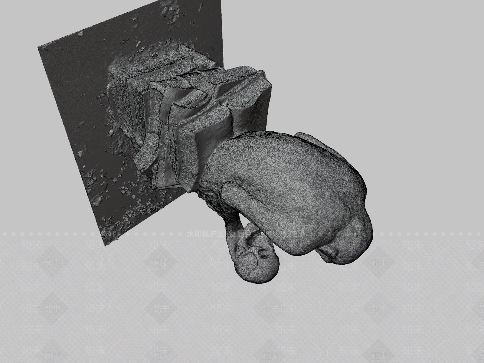 虚拟人物3D模型下载【ID:1197401451】