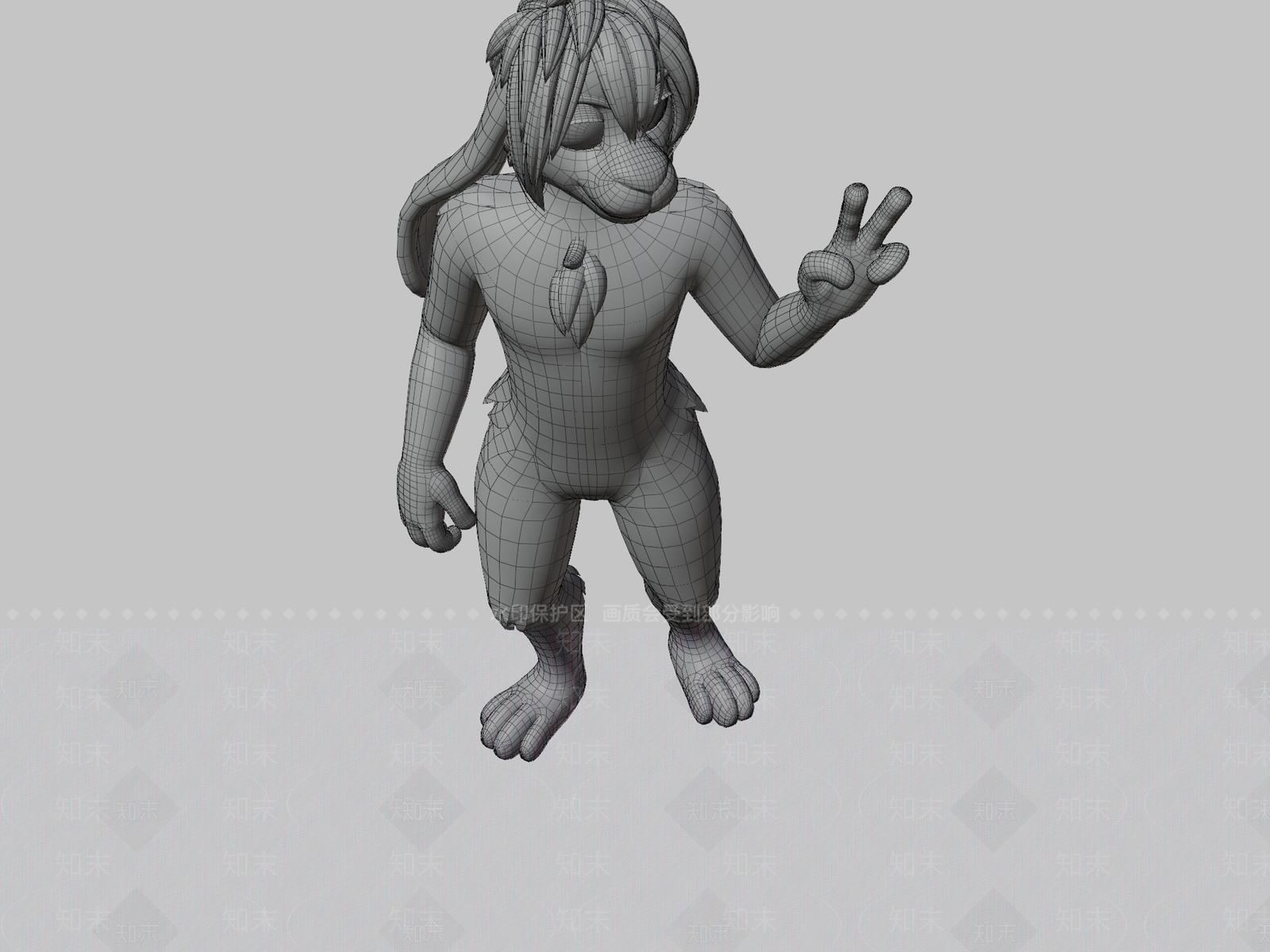 虚拟人物3D模型下载【ID:1197404550】