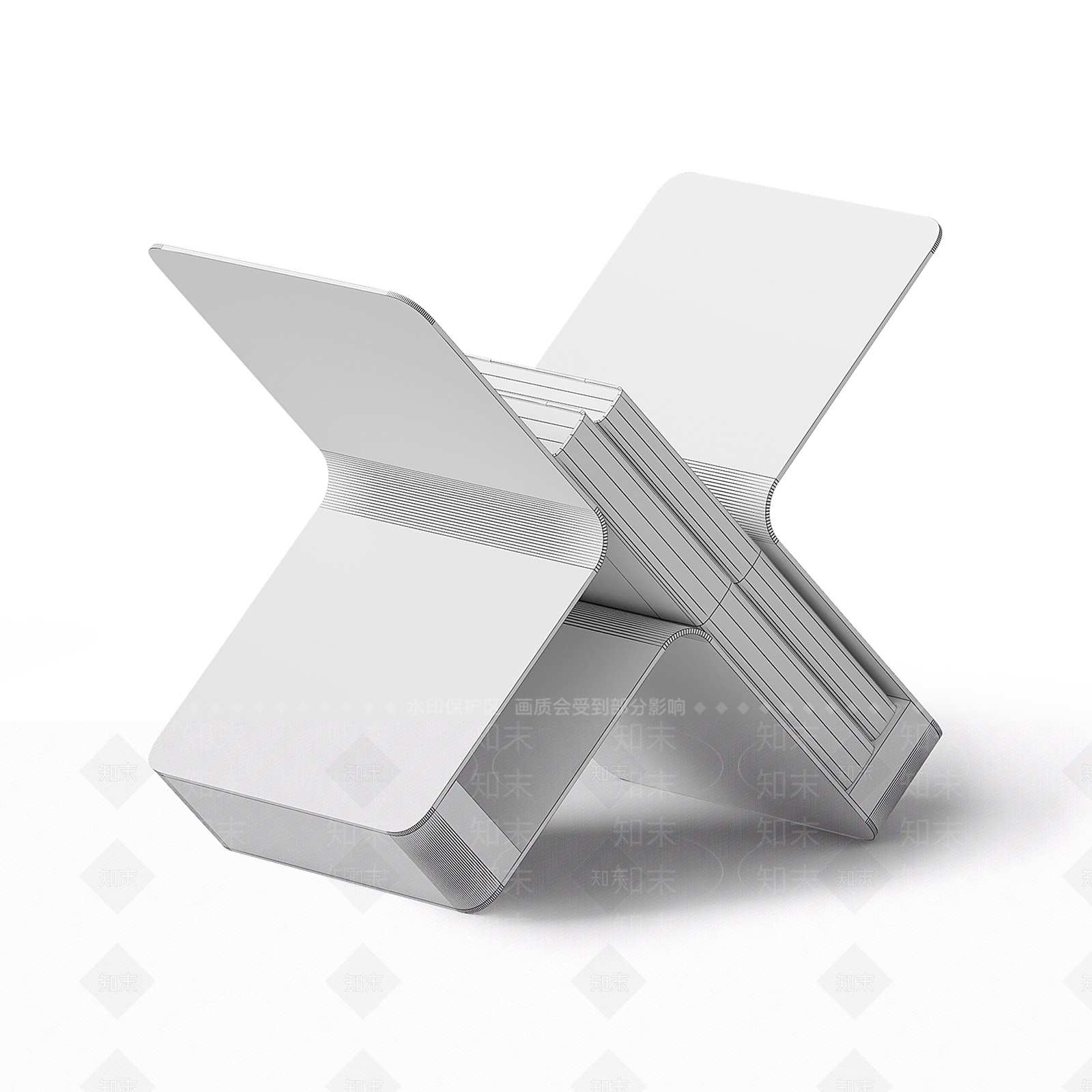 书籍3D模型下载【ID:1197416257】