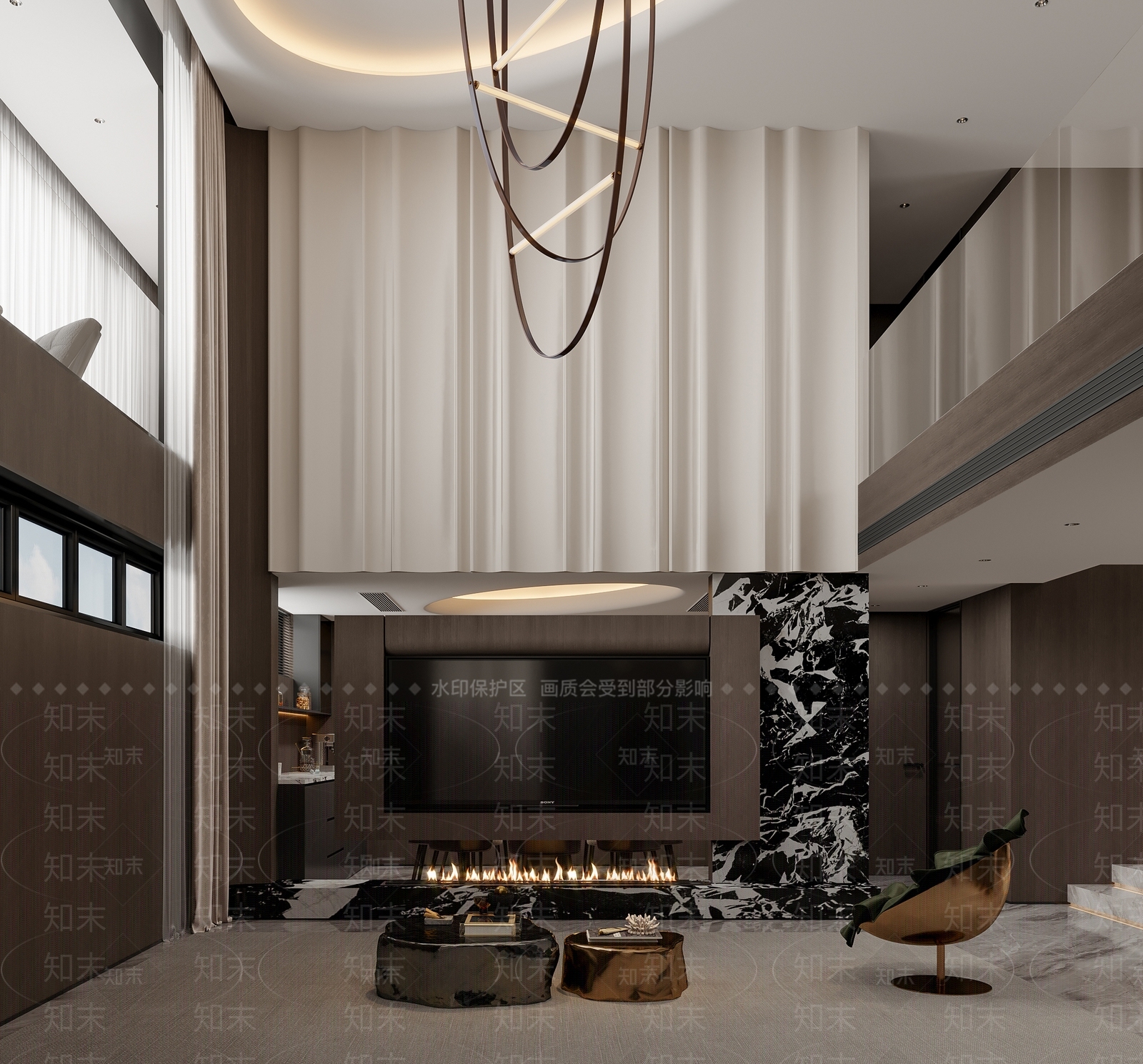 现代包厢3D模型下载【ID:1215156920】