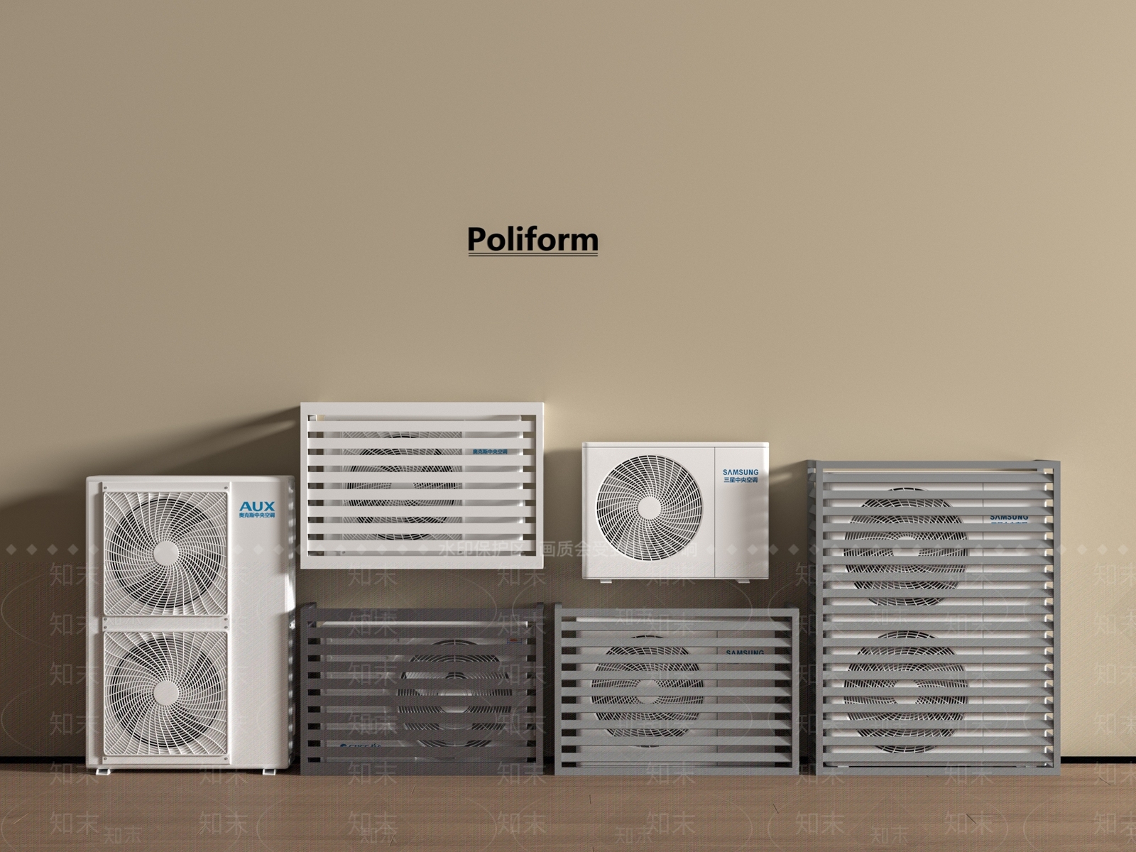 空调SU模型下载【ID:1197420400】