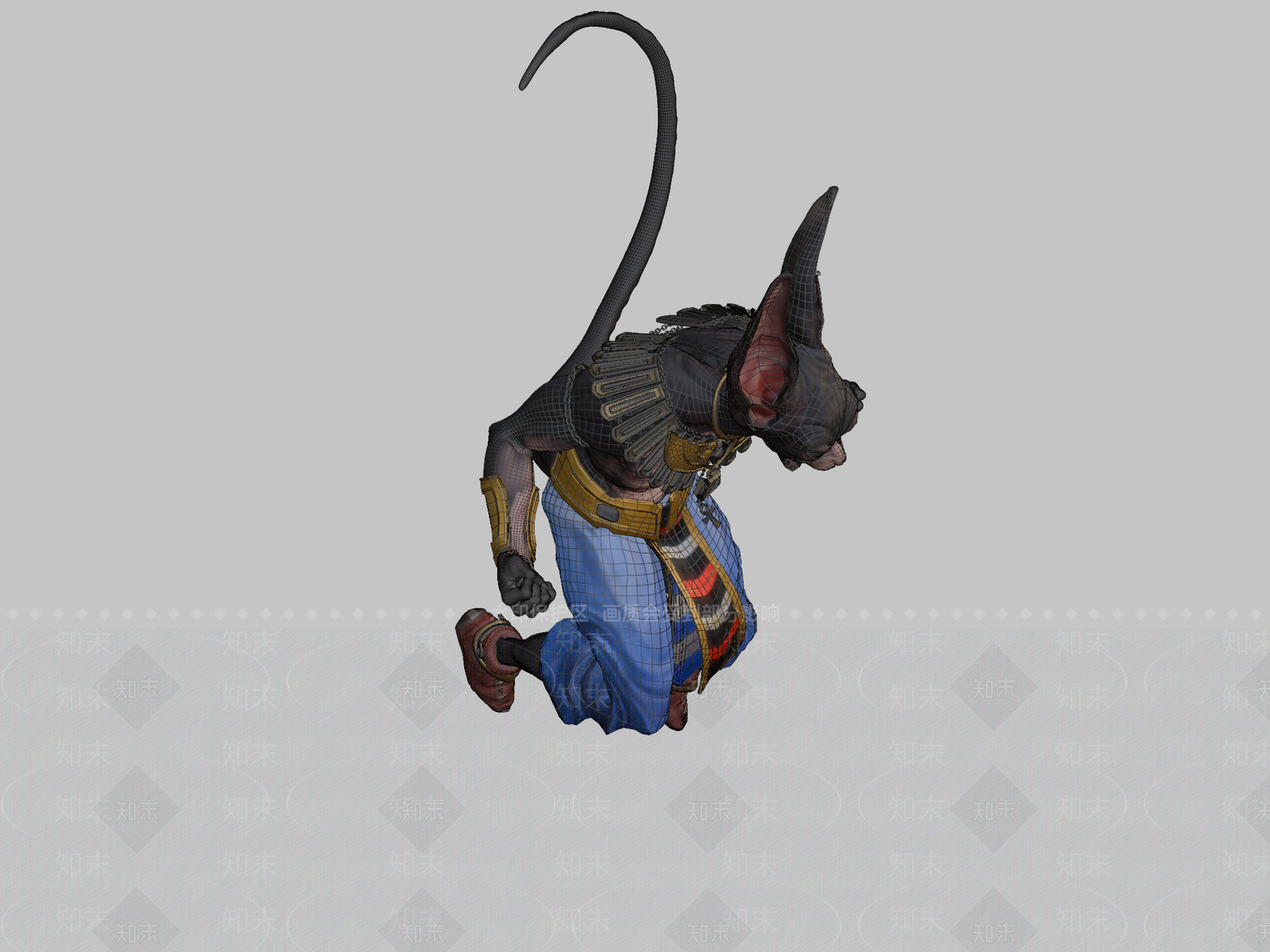 虚拟人物3D模型下载【ID:1197422614】