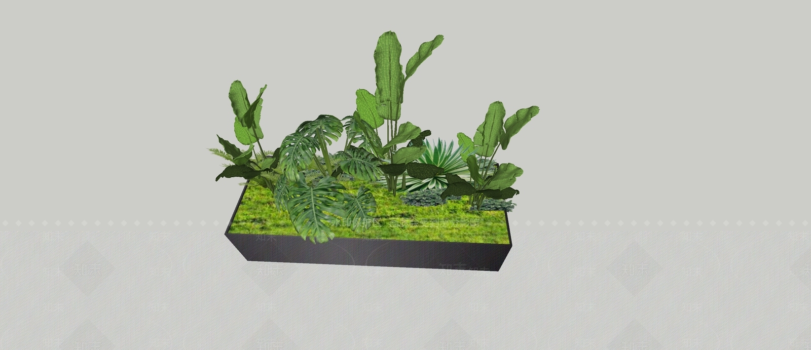灌木SU模型下载【ID:1197423963】