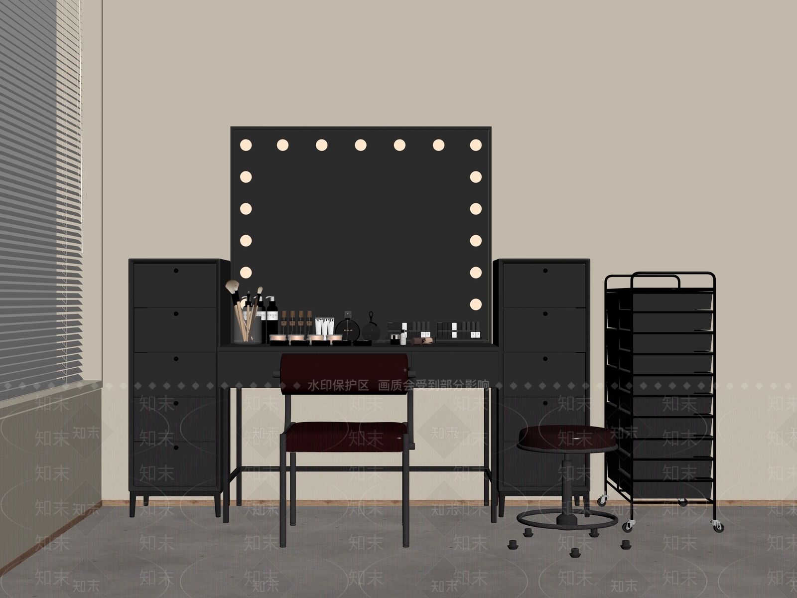 化妆品SU模型下载【ID:1197426152】