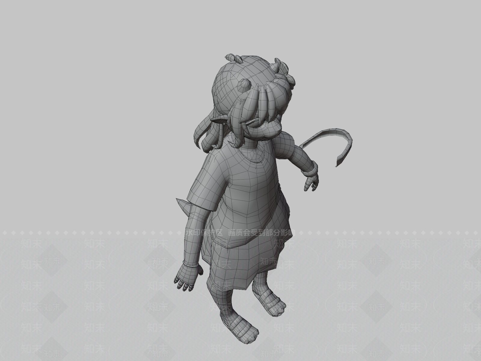 虚拟人物3D模型下载【ID:1197427625】