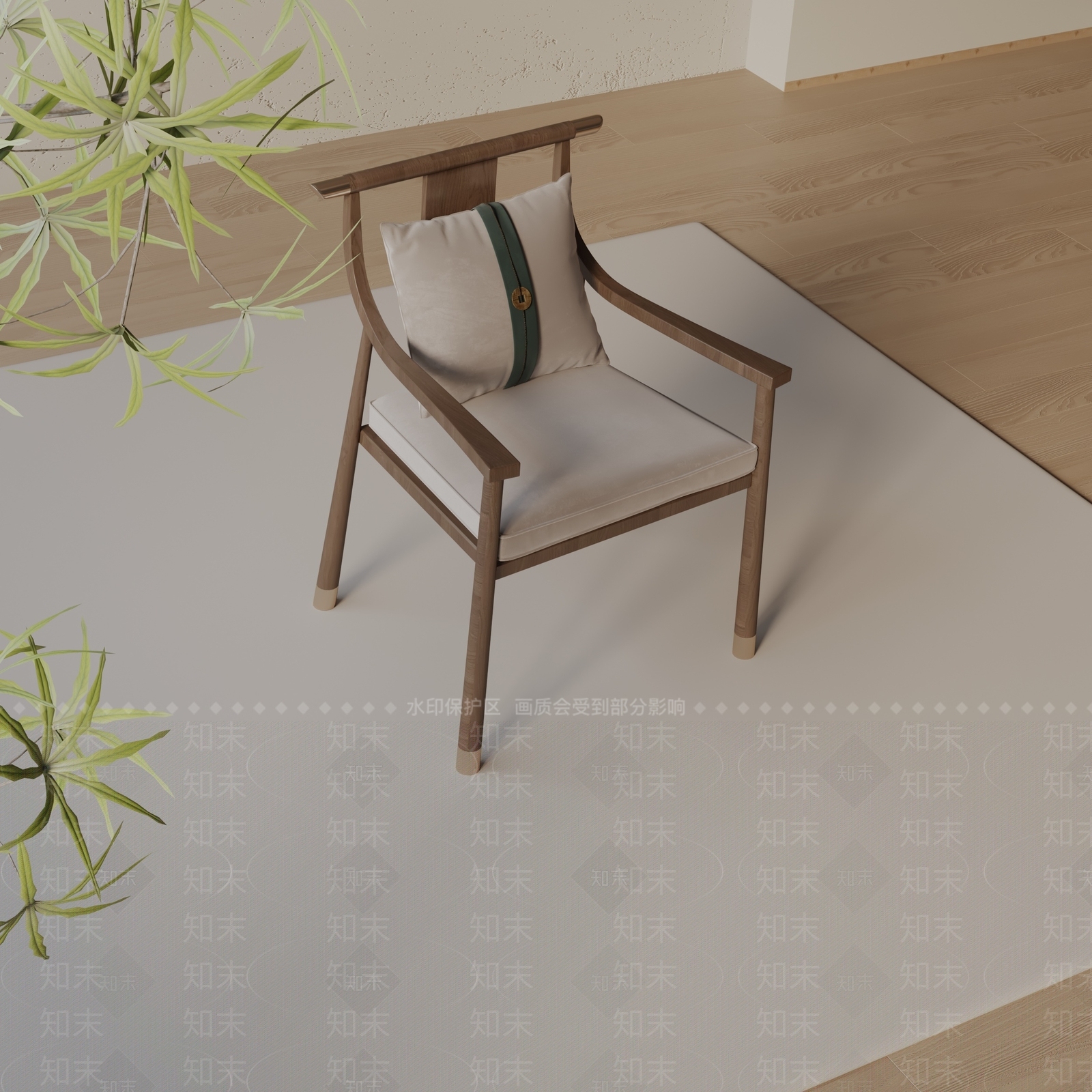 现代休闲椅3D模型下载【ID:1197429215】