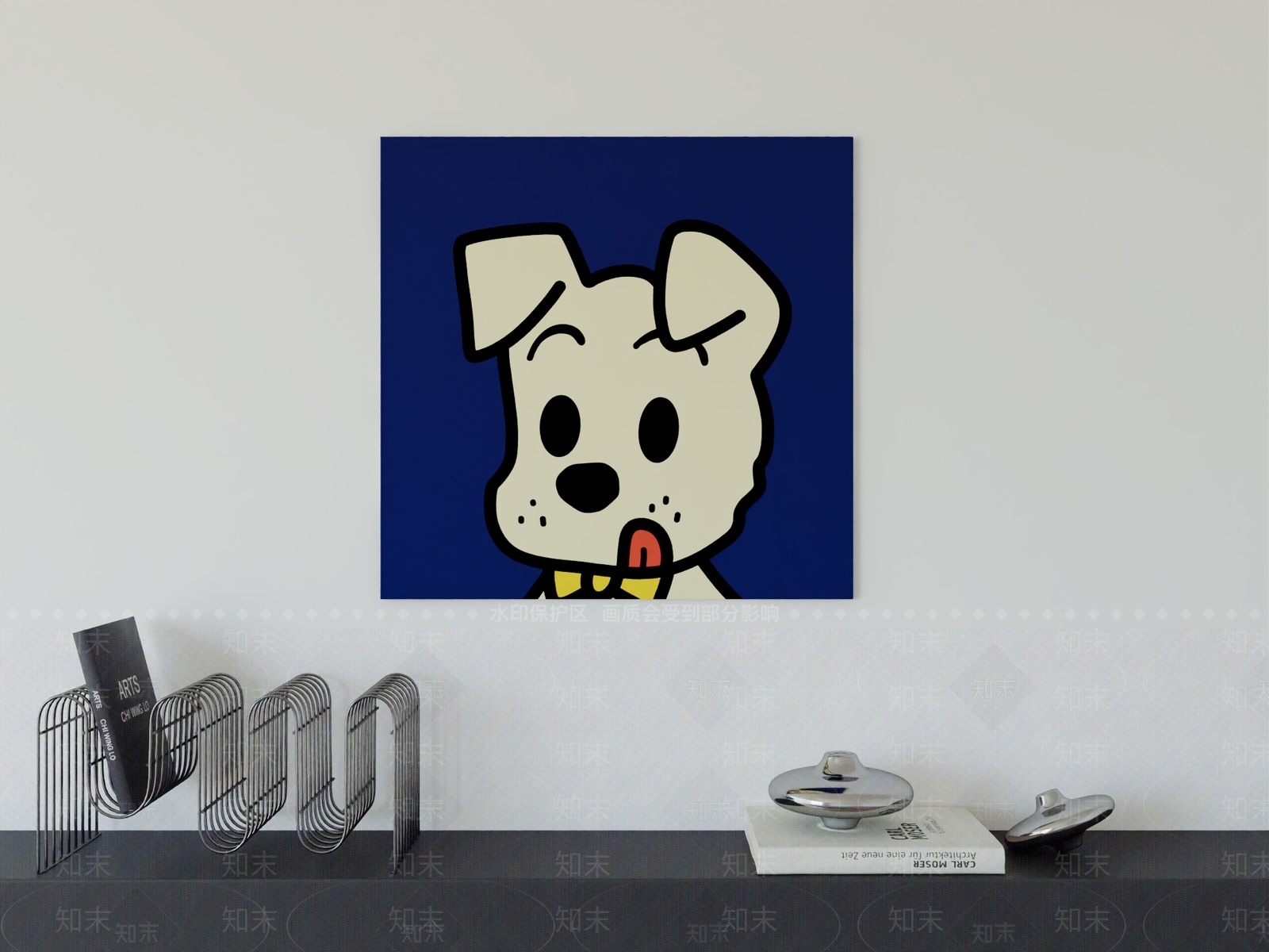 现代简约挂画3D模型下载【ID:1197429608】
