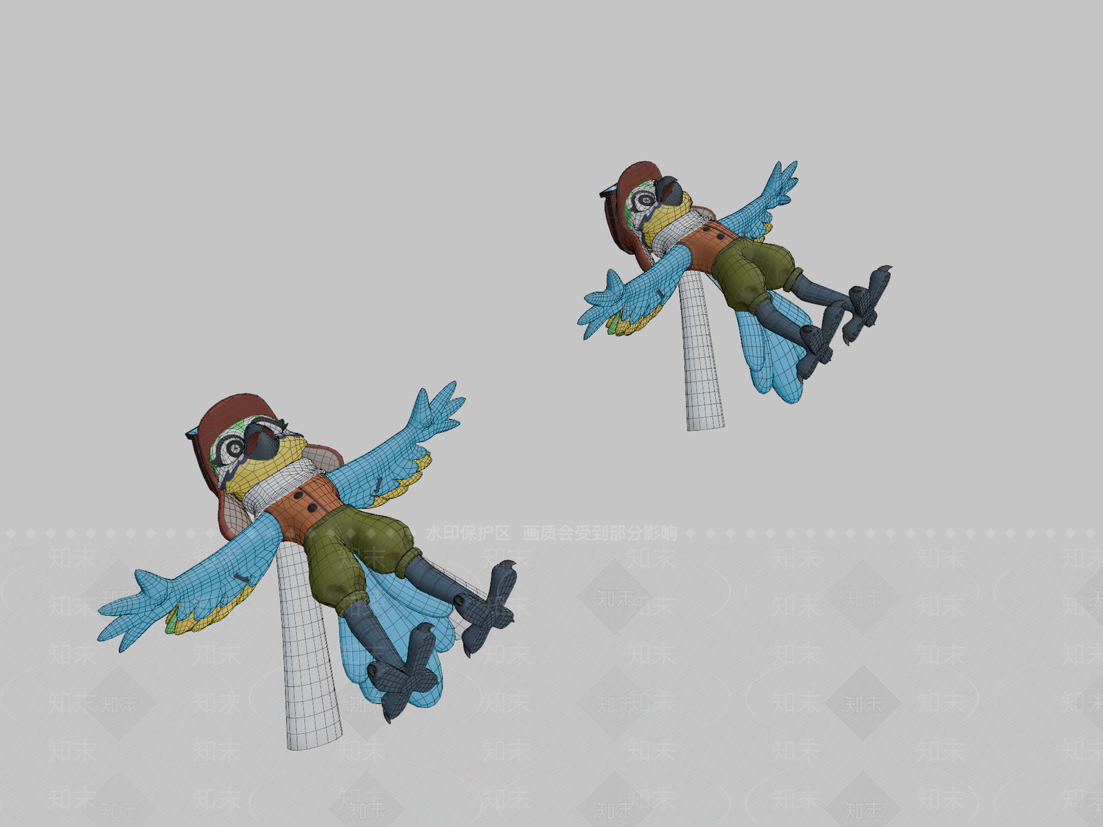 其他动物3D模型下载【ID:1197429835】