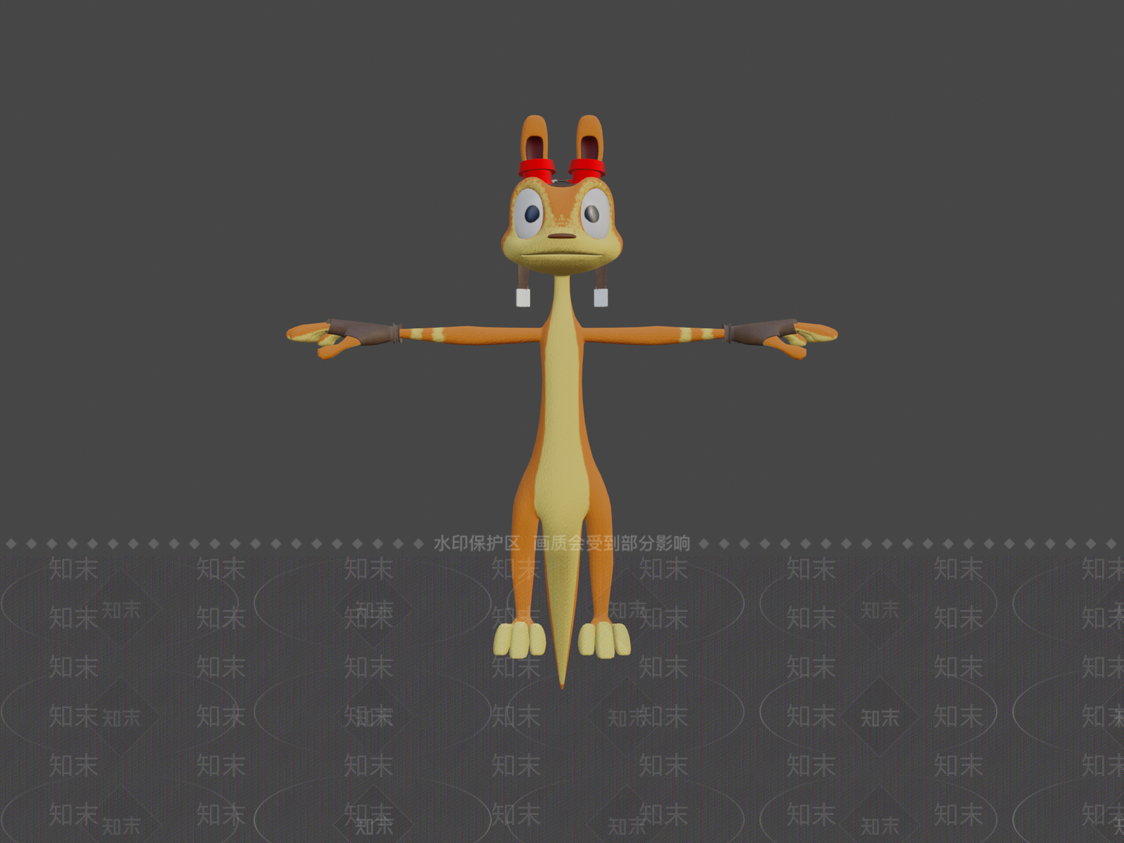 虚拟人物特3D模型下载【ID:1197431473】