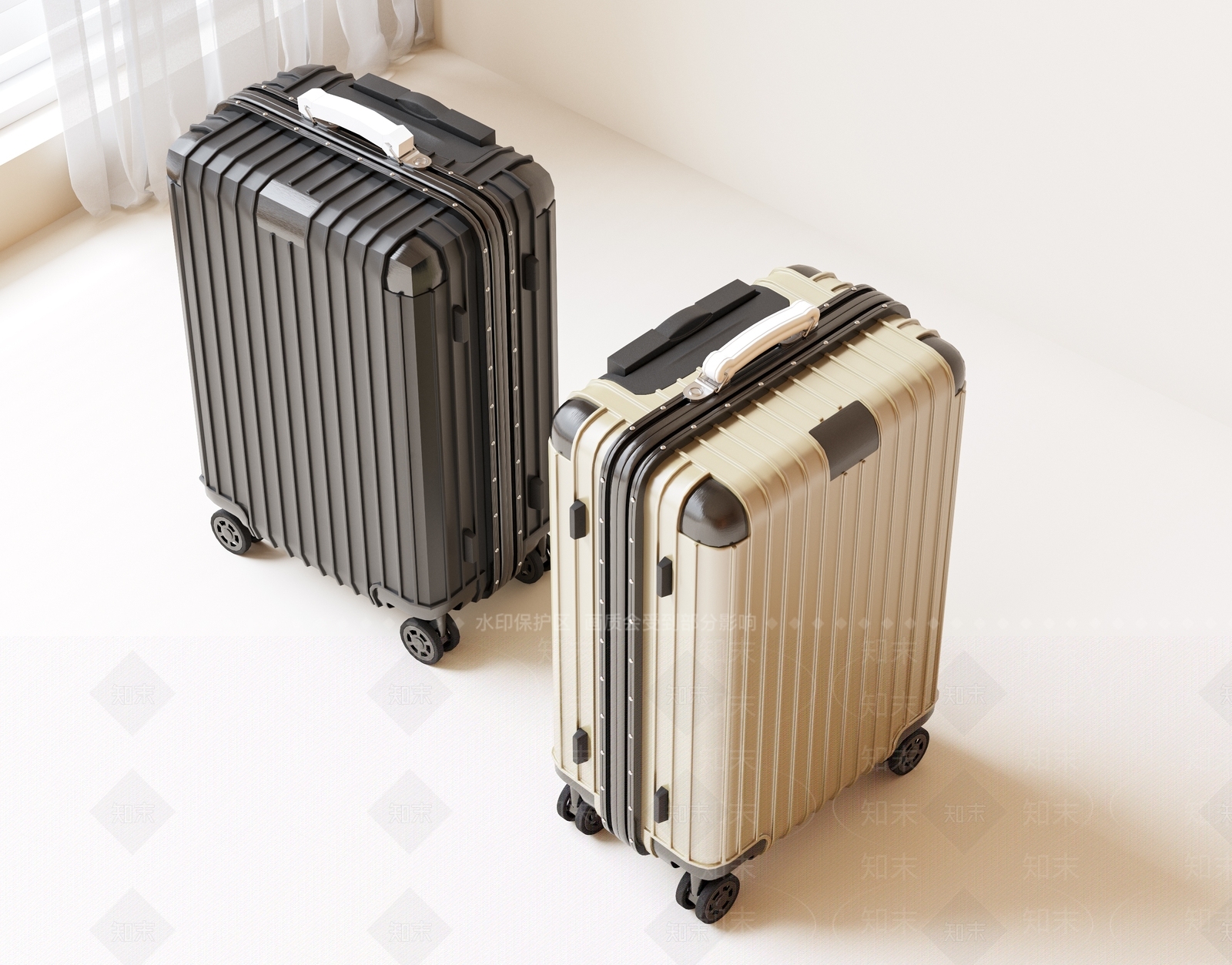 行李箱3D模型下载【ID:1197434005】