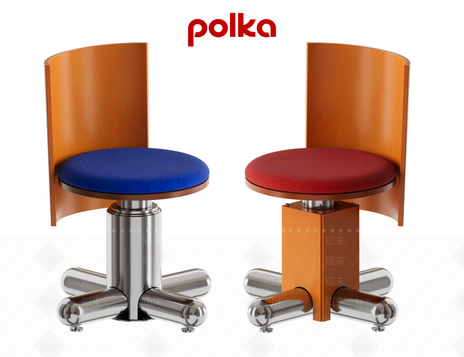 复古中古餐椅3D模型下载【ID:1197437928】