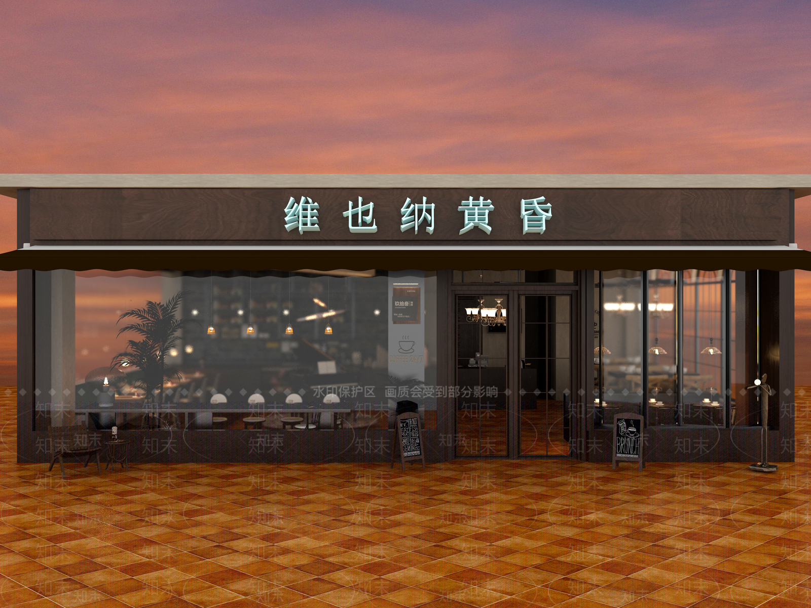 复古其他商业空间3D模型下载【ID:1197440339】