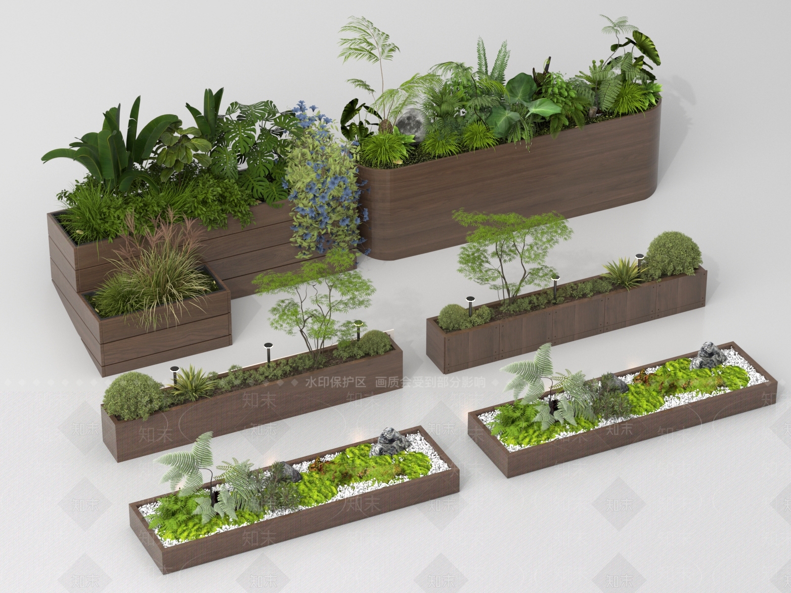 绿植3D模型精品下载_3dmax模型_知末网